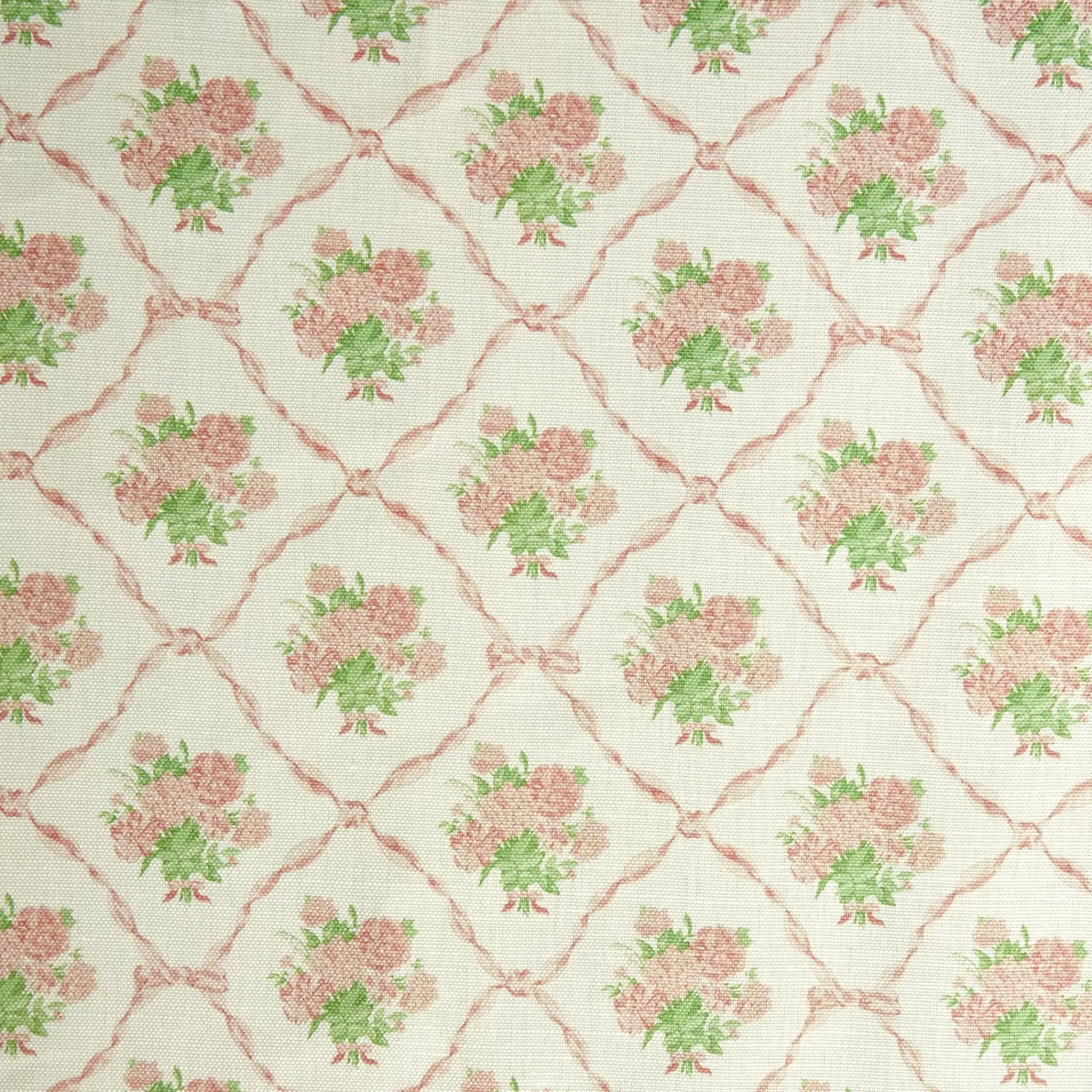 Discount Alice's Bouquet Fabric (Pink) Serena Fresson Fabrics