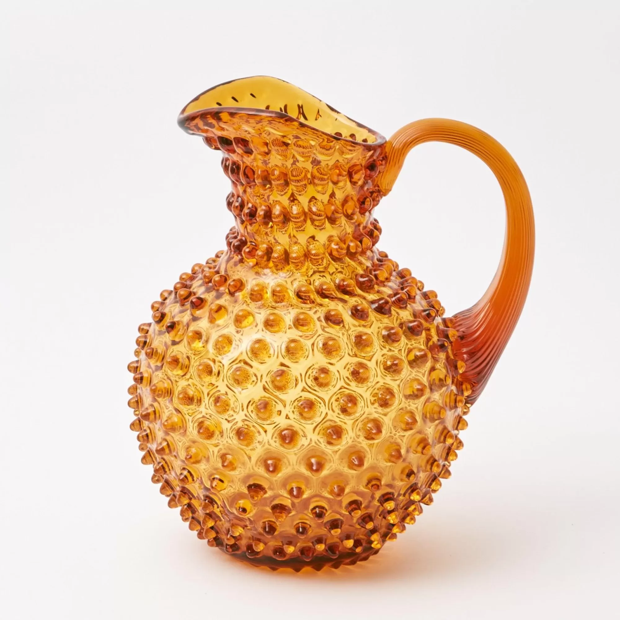 Discount Amber Hobnail Jug Jugs