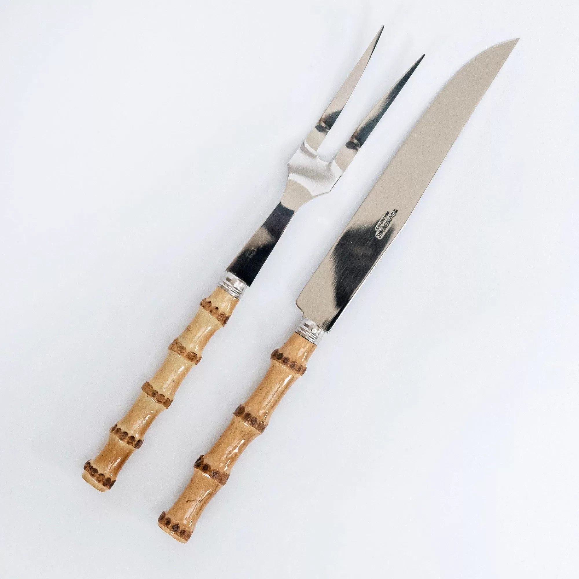 Clearance Bamboo Carving Set Cutlery Sets