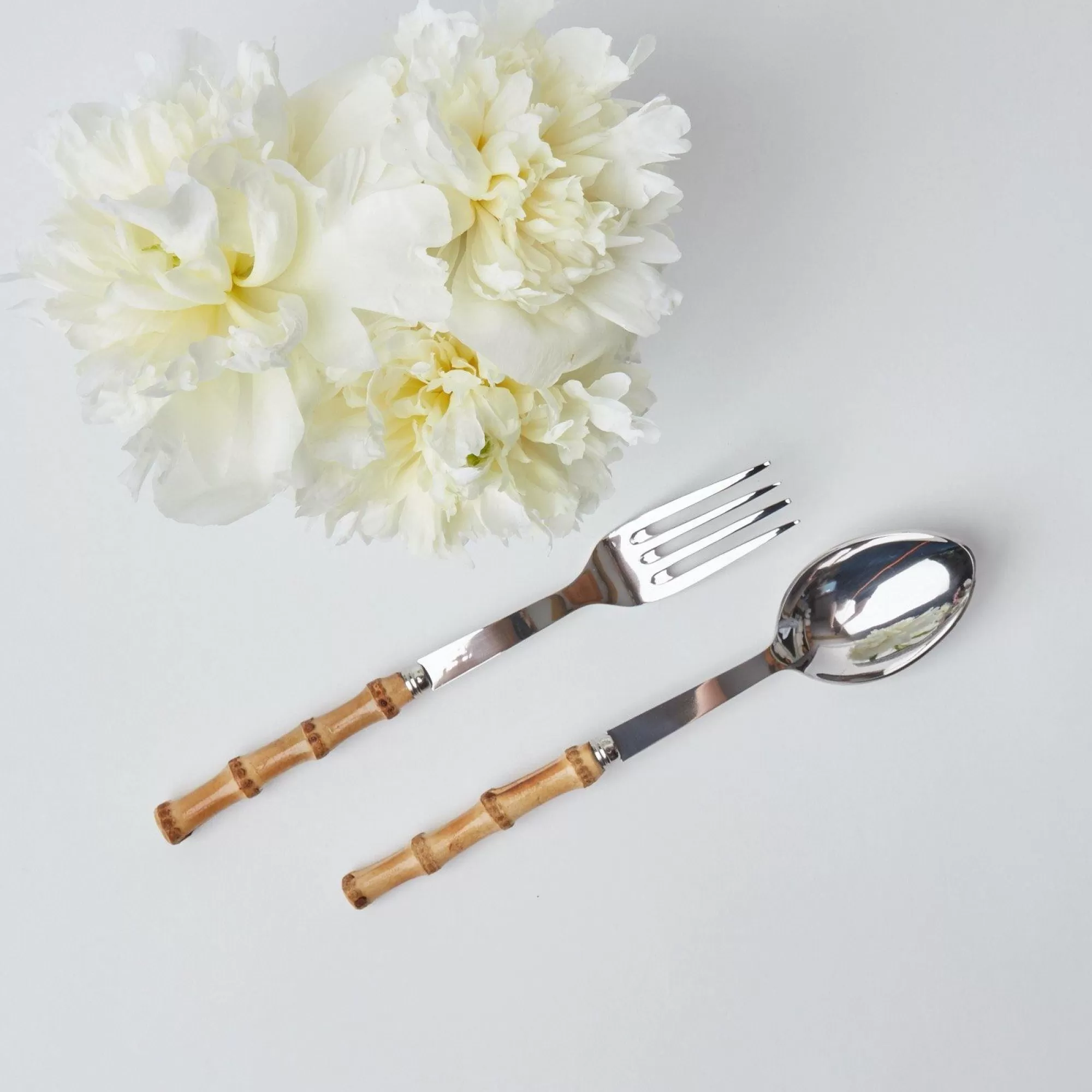 Store Bamboo Serving Set Cutlery Sets