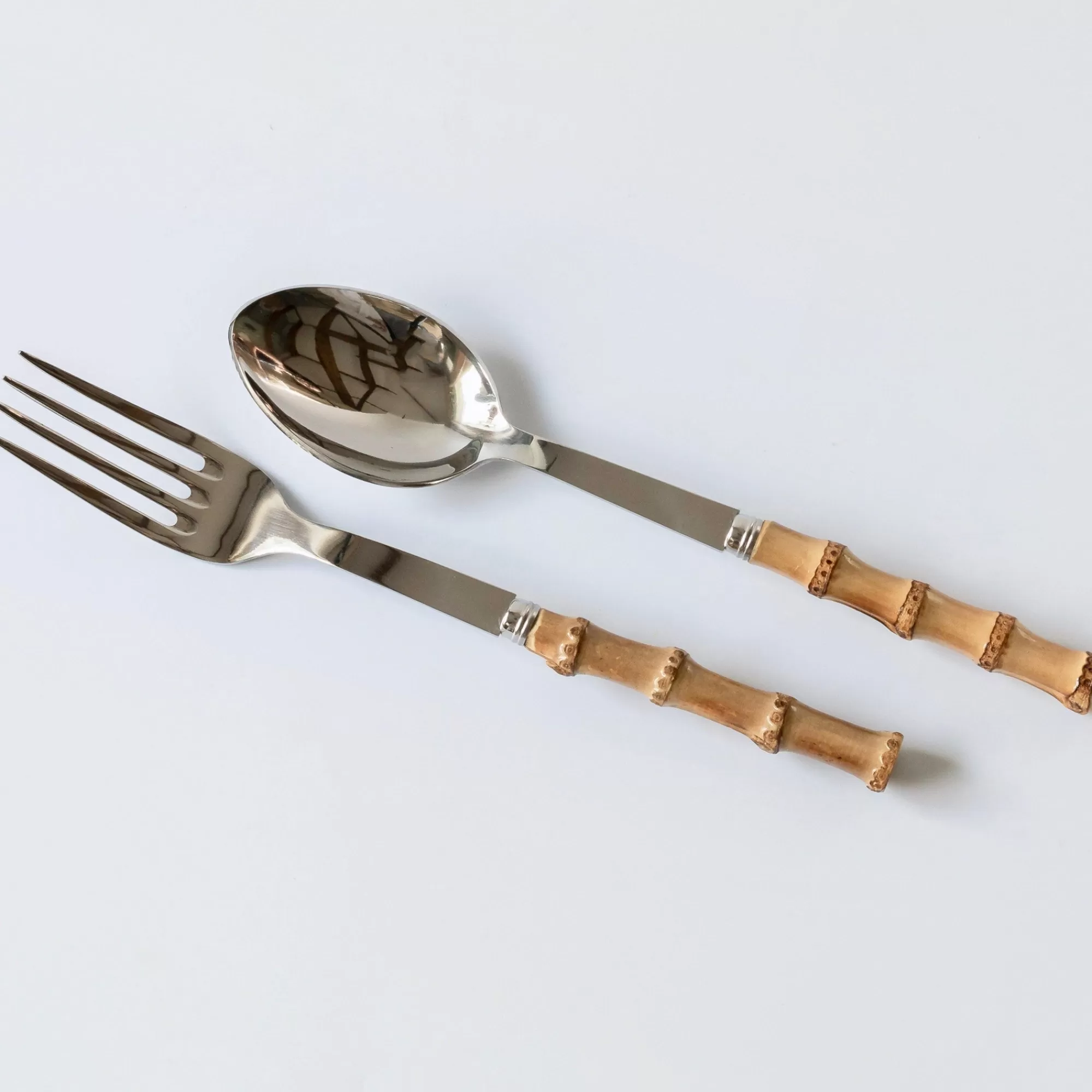 Store Bamboo Serving Set Cutlery Sets