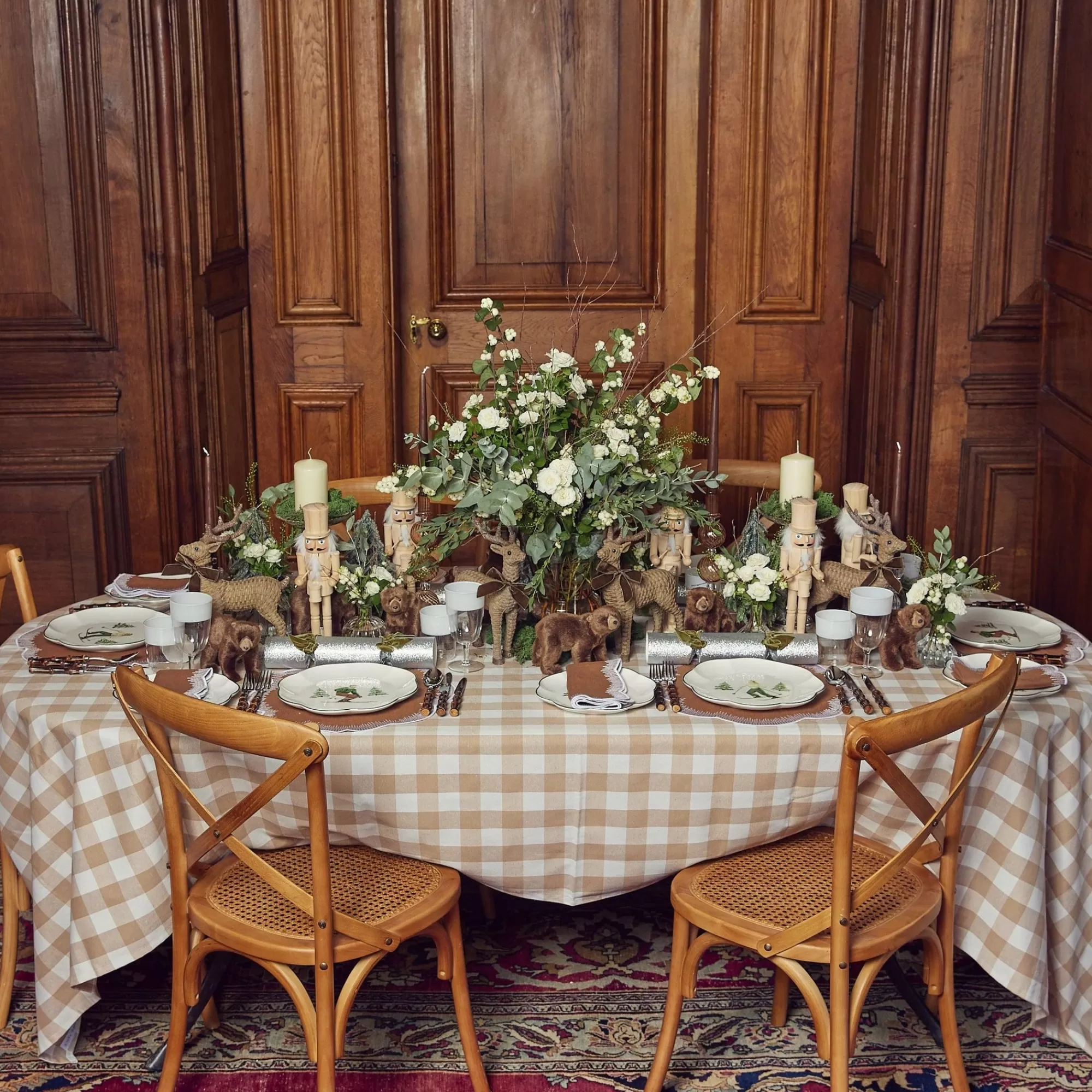 Shop Biscuit Gingham Tablecloth Tablecloths