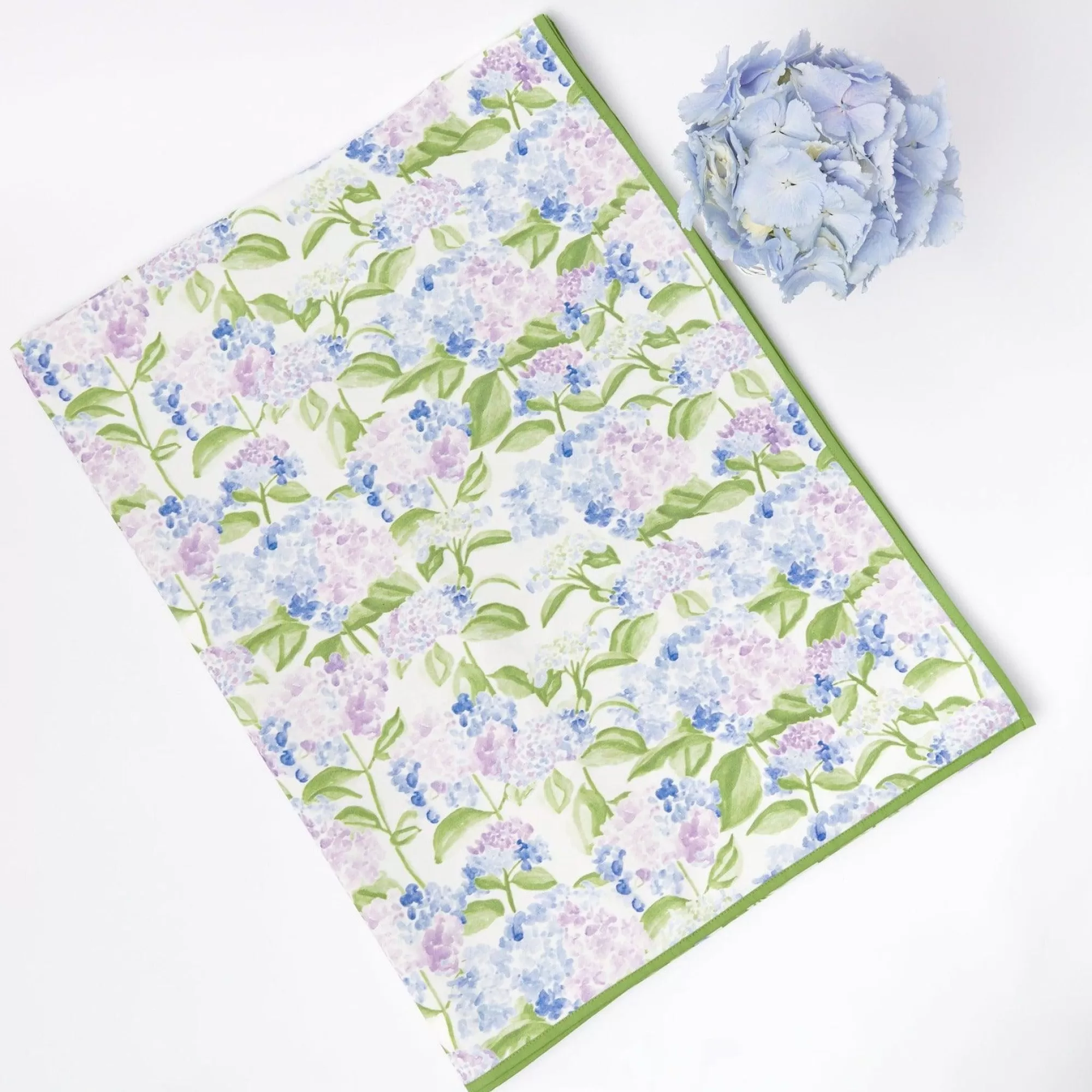 Clearance Blue Hydrangea Tablecloth Tablecloths