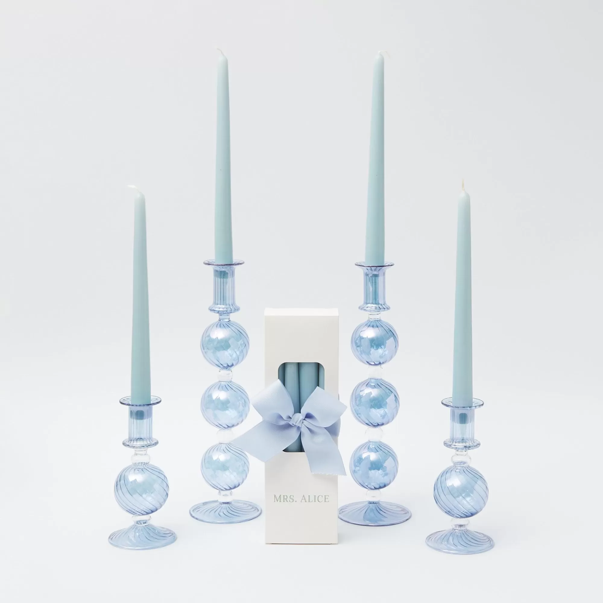 Best Camille Azure Candle Set (Blue) Candlescapes