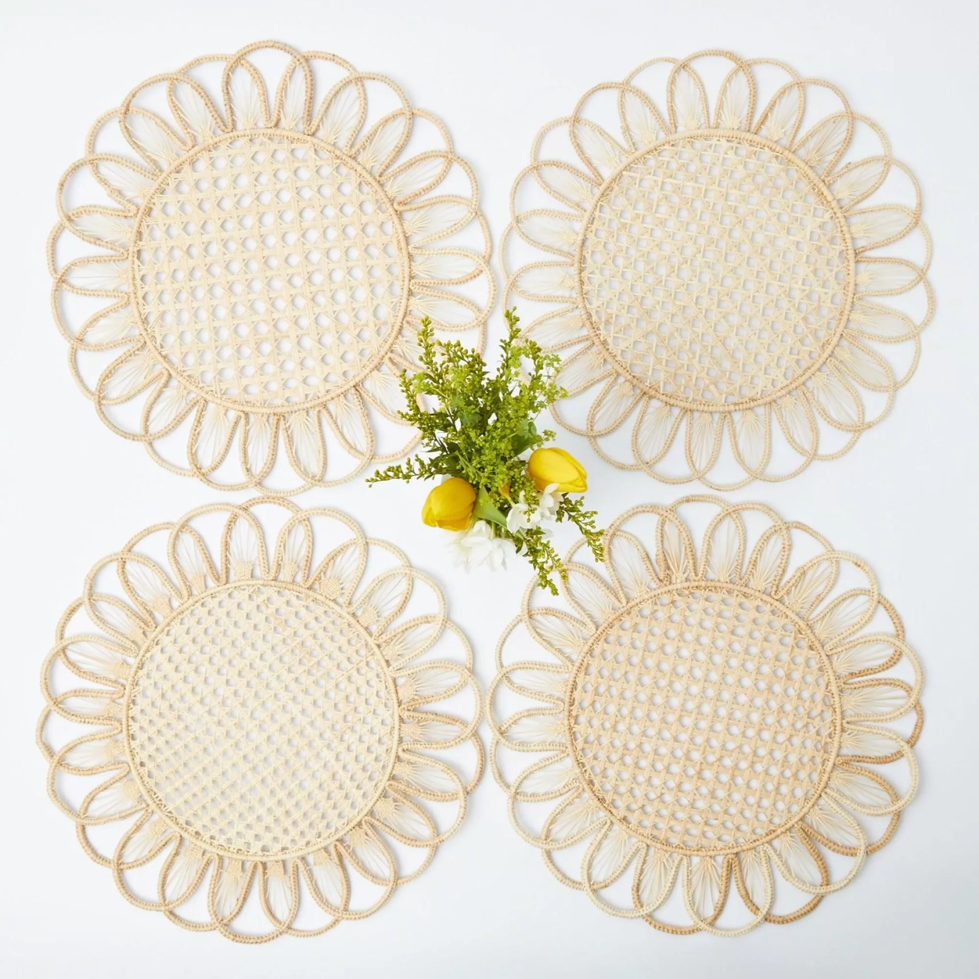 Best Sale Cara Woven Placemats (Set Of 4) Placemats