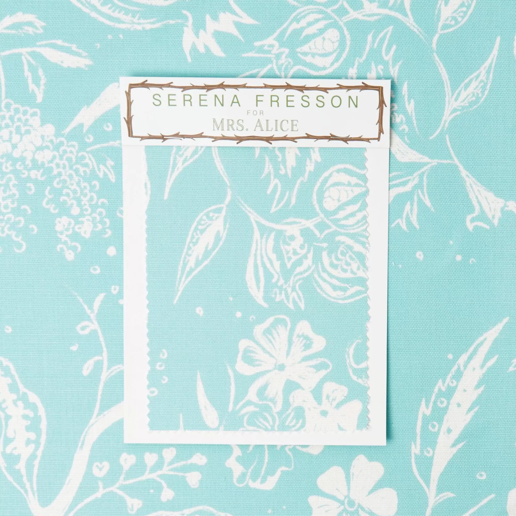 New Chelsea Square Fabric Serena Fresson Fabrics