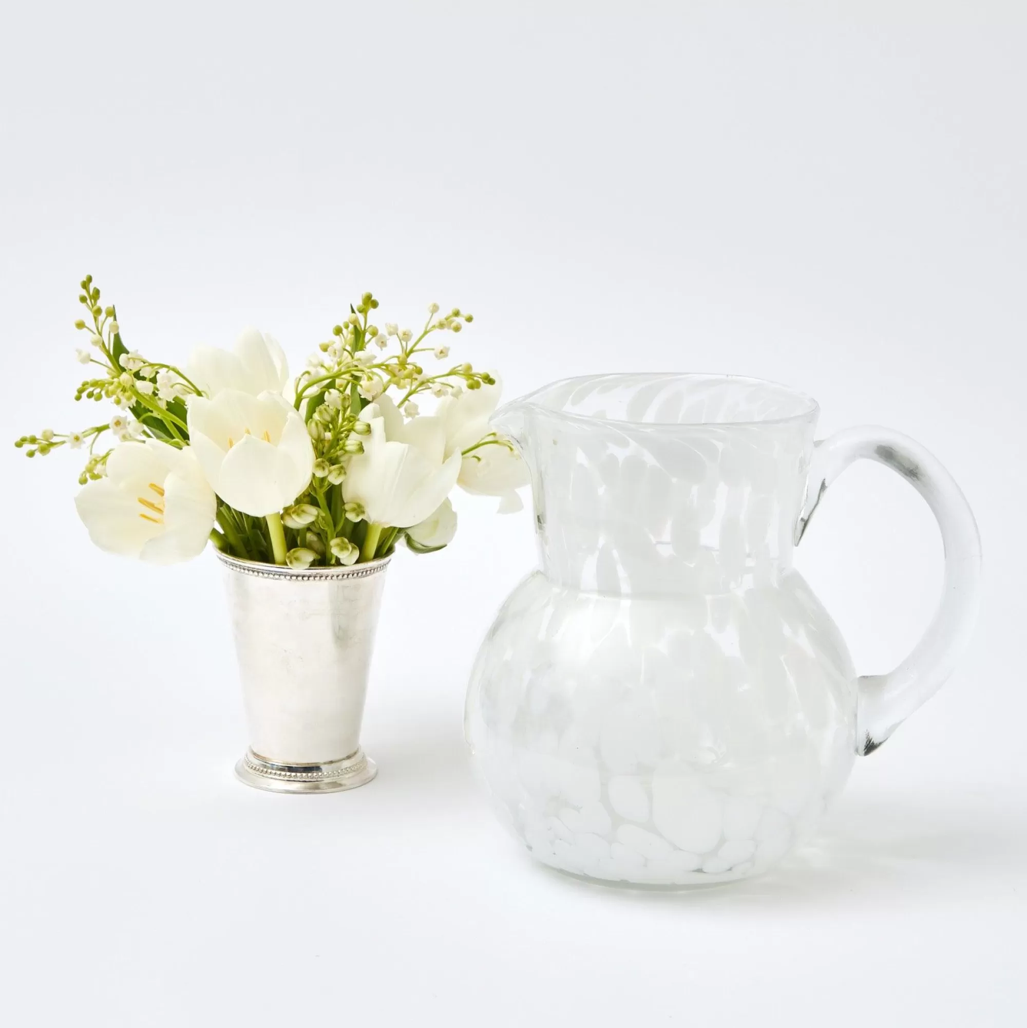 Shop Dappled White Water Jug Jugs