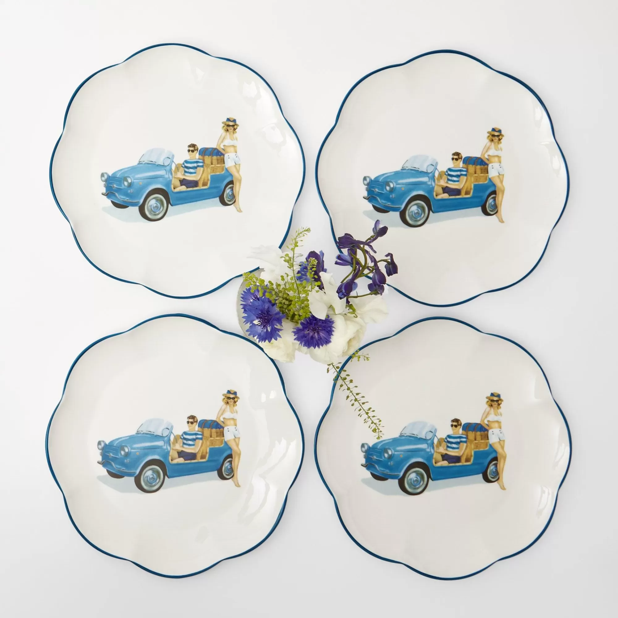 Shop Fiat Jolly Dinner Plates (Set Of 4) Crockery Sets