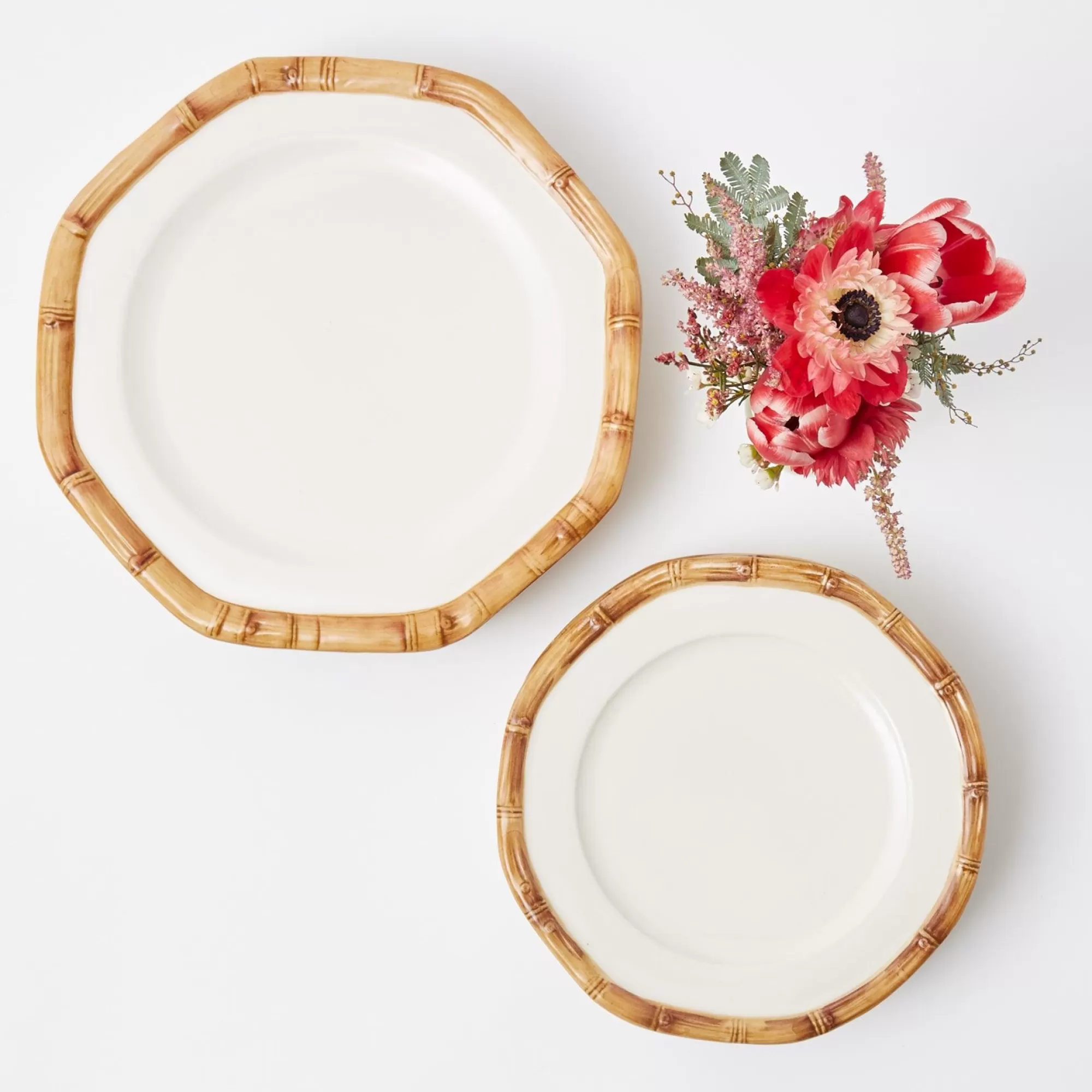 Online Geometric Bamboo Dinner Plate Bamboo Crockery