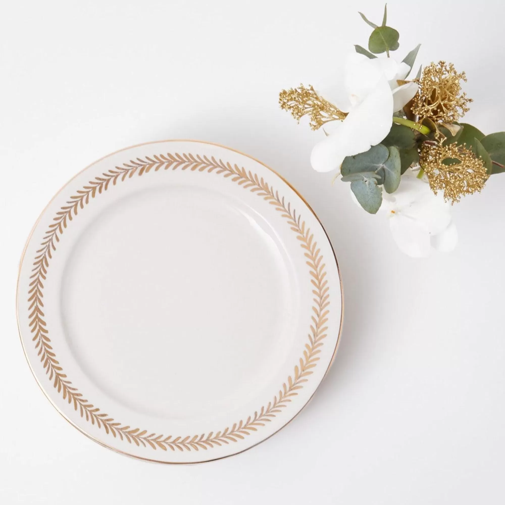 Online Gold Garland Dinner Plate Dinner Plates