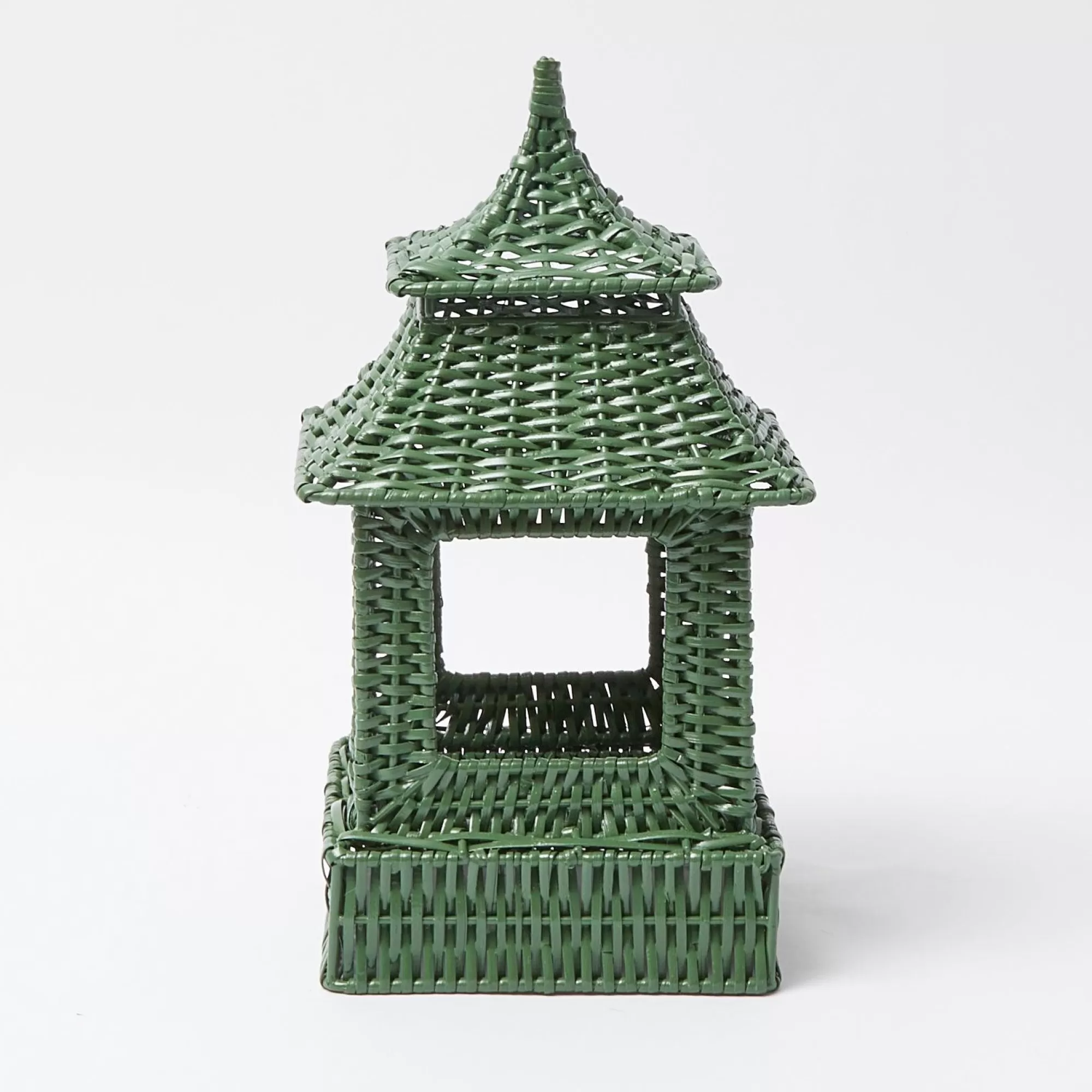 Fashion Green Rattan Pagoda Lantern Pagodas & Lanterns