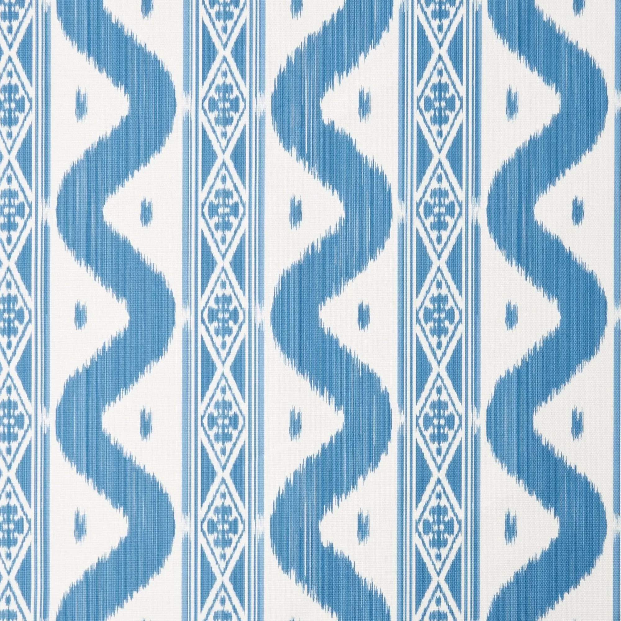 Hot Ikat Stripe Fabric Serena Fresson Fabrics