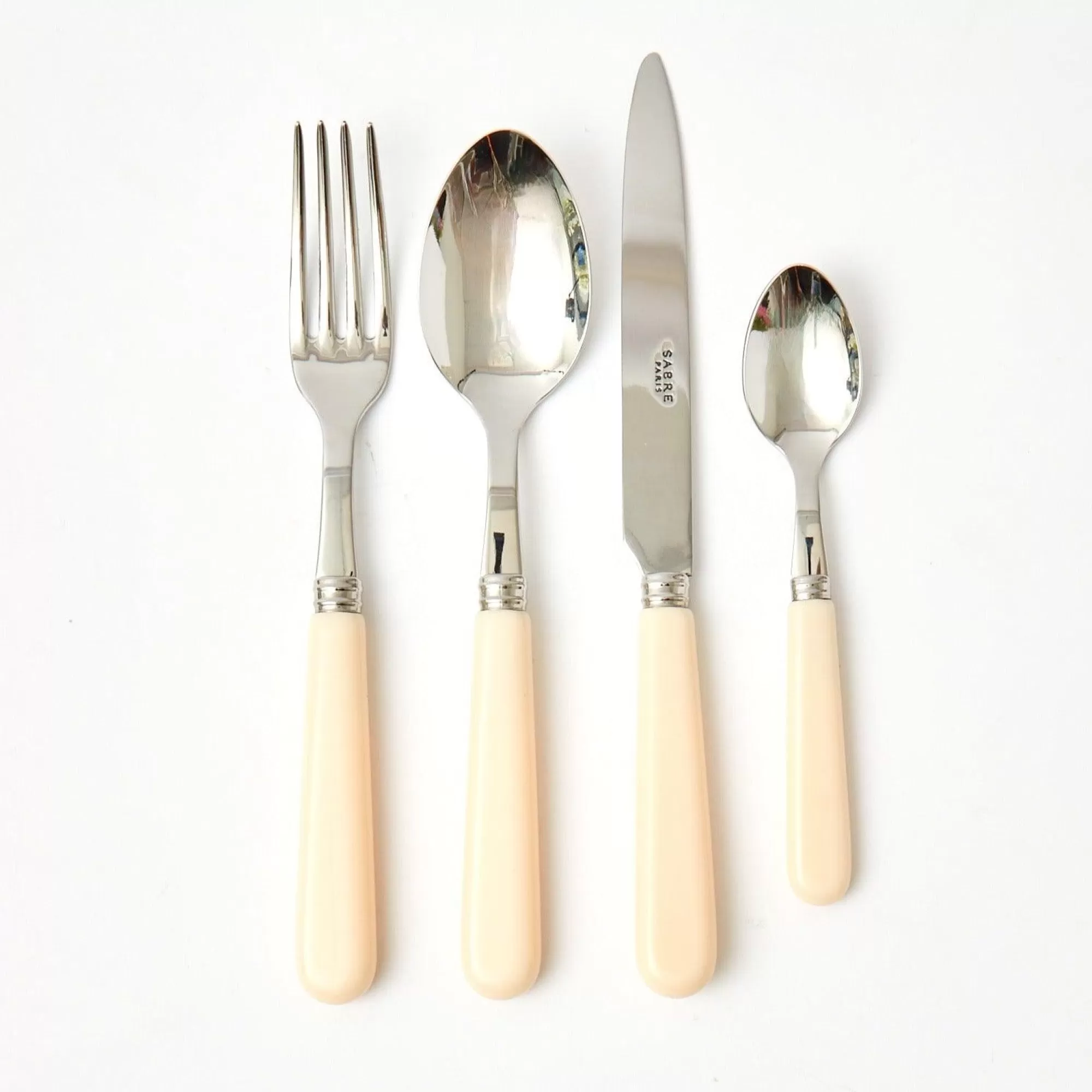 Flash Sale Ivory Cutlery Set (4 Piece) Cutlery Sets