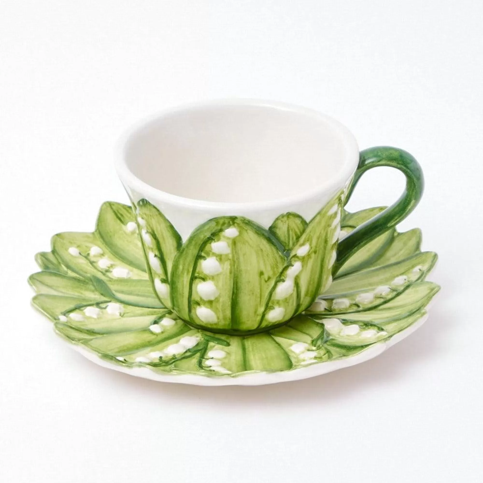 Best Sale Lily Of The Valley Breakfast Cup & Saucer Teaware