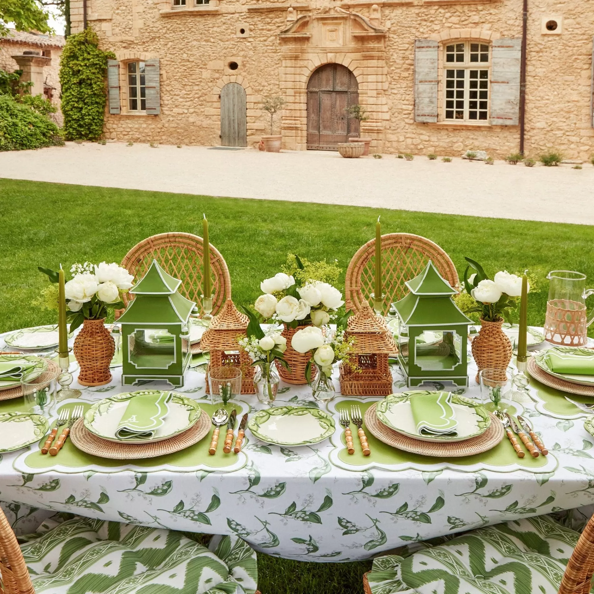 Best Lily Of The Valley Dinner & Starter Plates (Set Of 4) Crockery Sets
