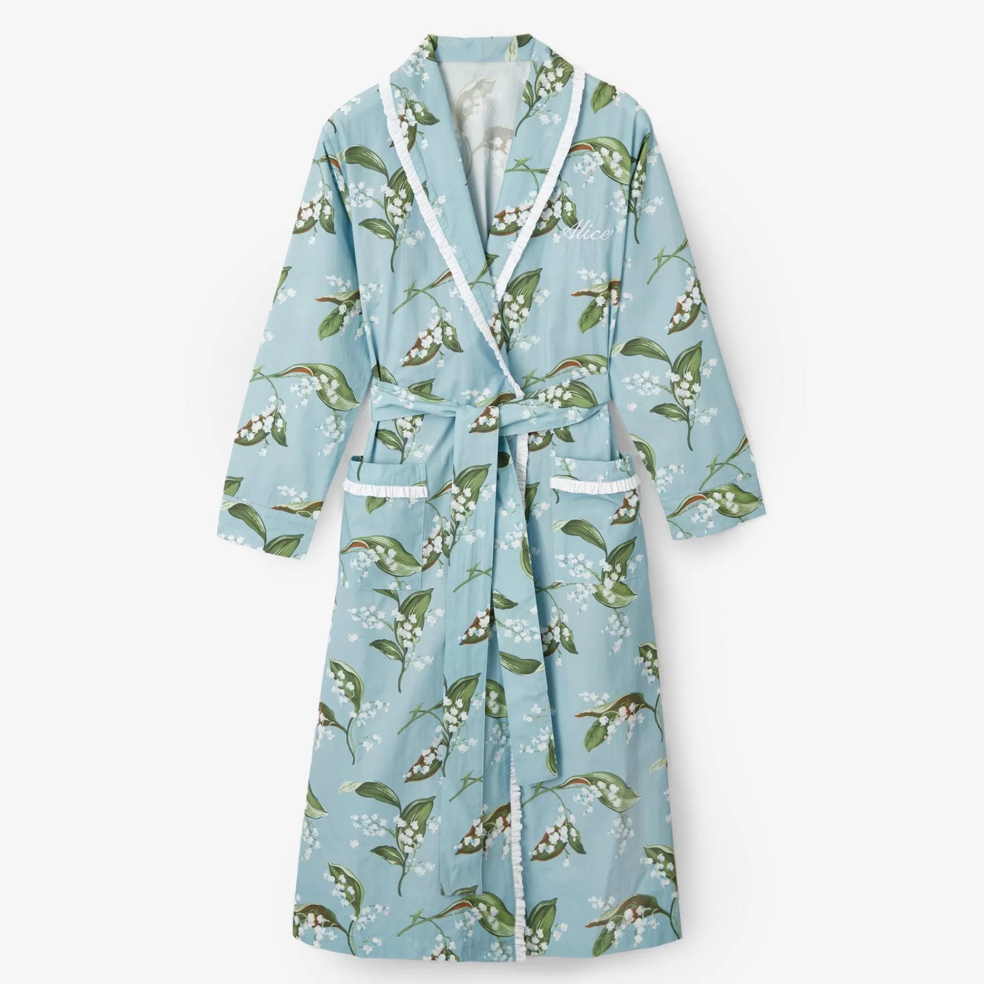 Shop Lily Of The Valley Dressing Gown Aprons & Robes