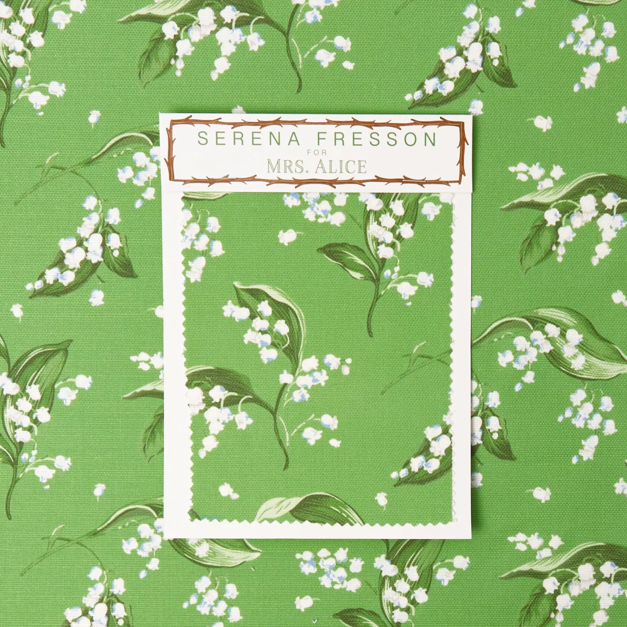 Store Lily Of The Valley Fabric Serena Fresson Fabrics