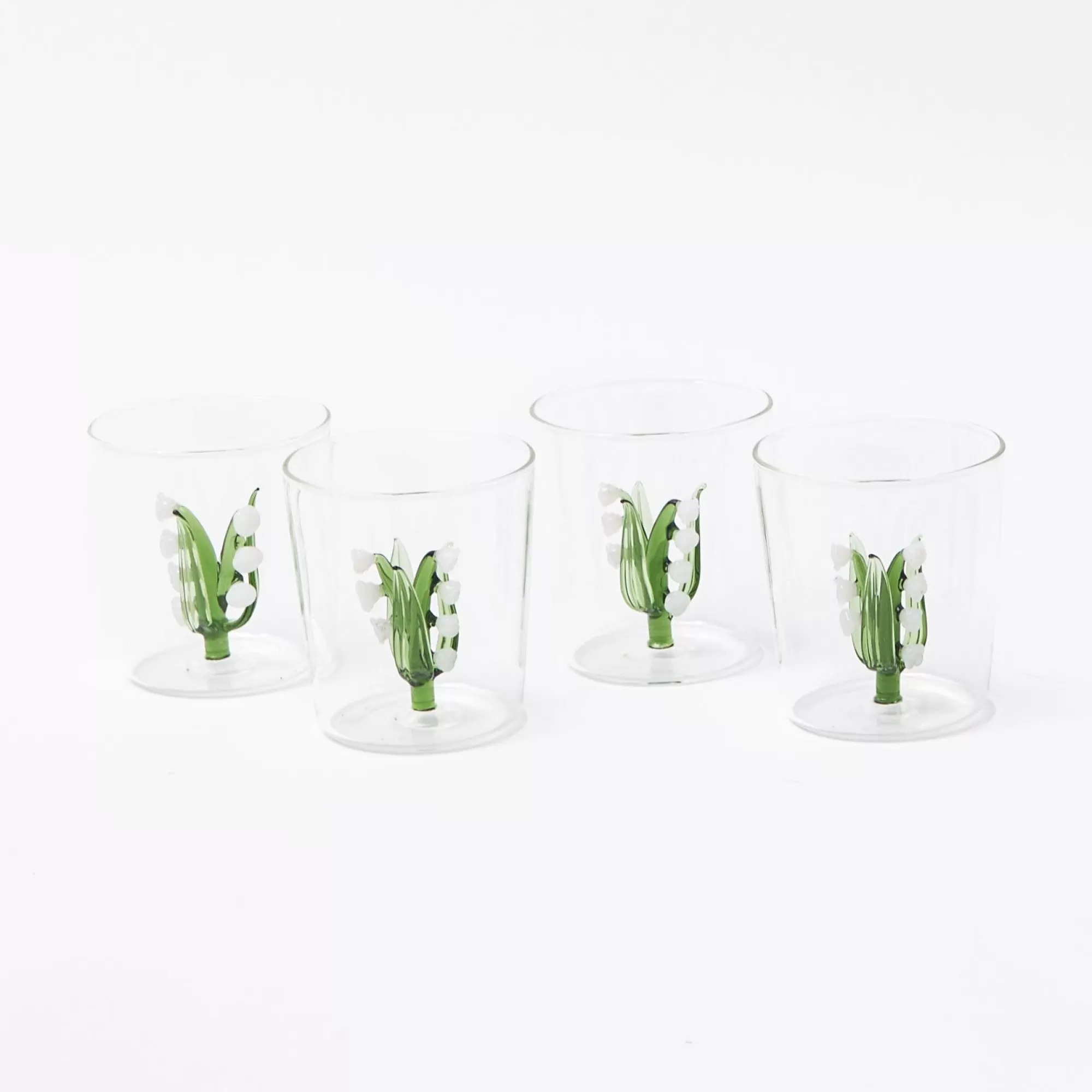 Sale Lily Of The Valley Glasses (Set Of 4) Glasses