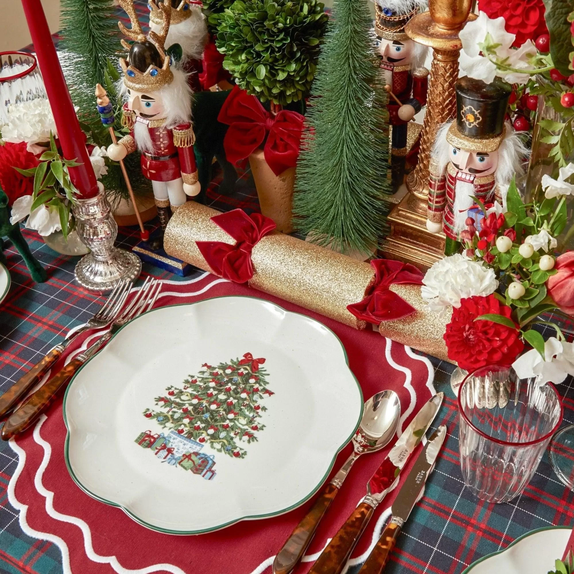 New Christmas Tree Dinner Plate (Set Of 4) Dinner Plates