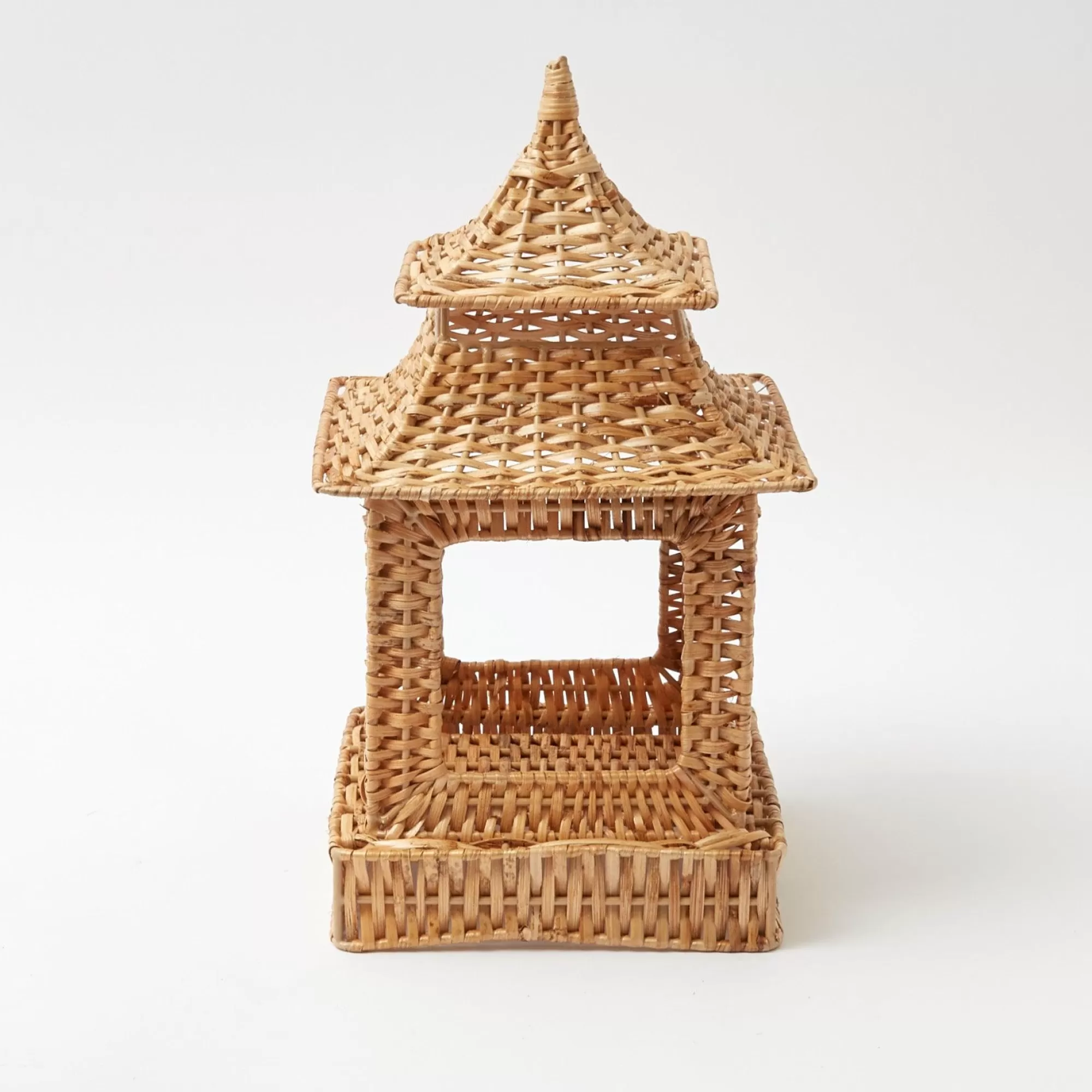 Flash Sale Natural Rattan Pagoda Lantern Pagodas & Lanterns