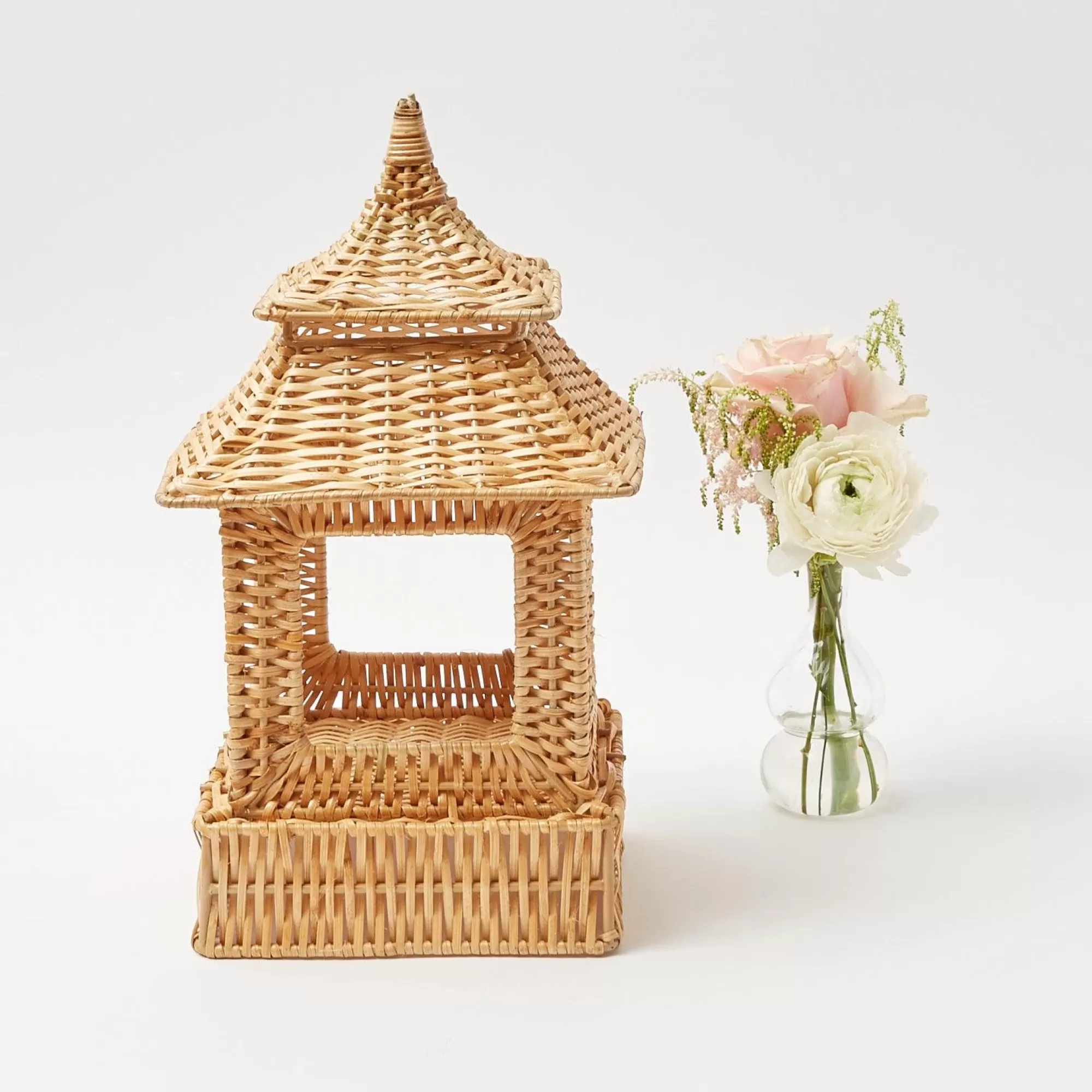 Flash Sale Natural Rattan Pagoda Lantern Pagodas & Lanterns