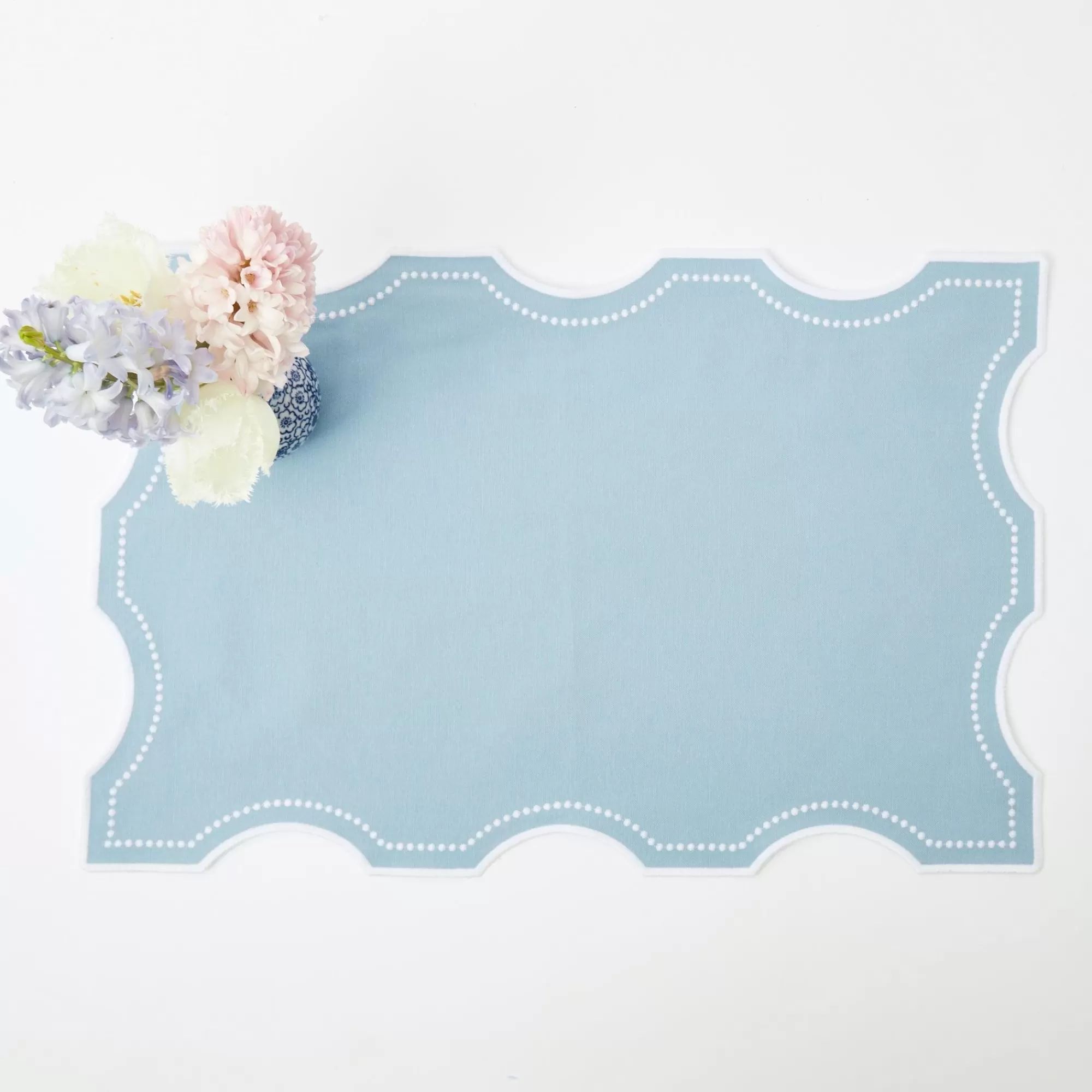 Sale Octavia Blue Tray Liner Placemats