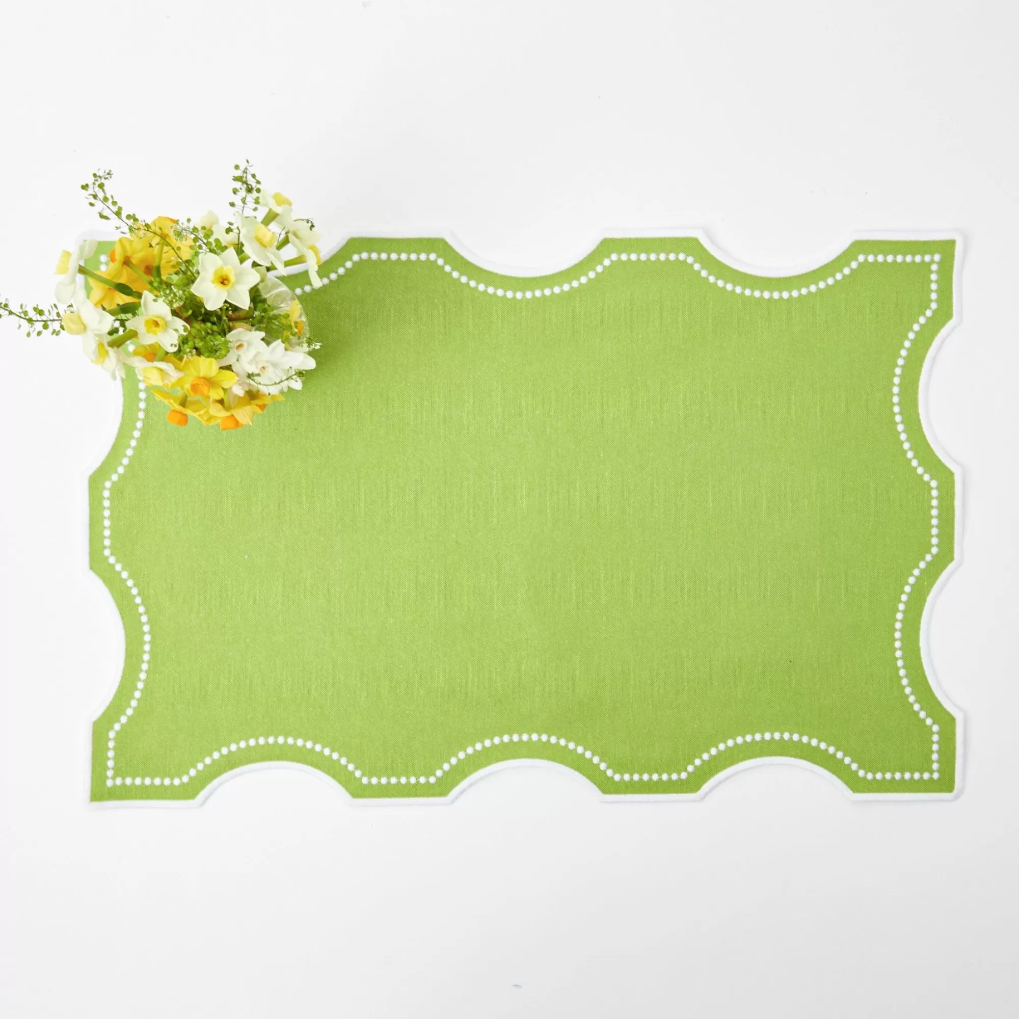 Store Octavia Green Tray Liner Placemats