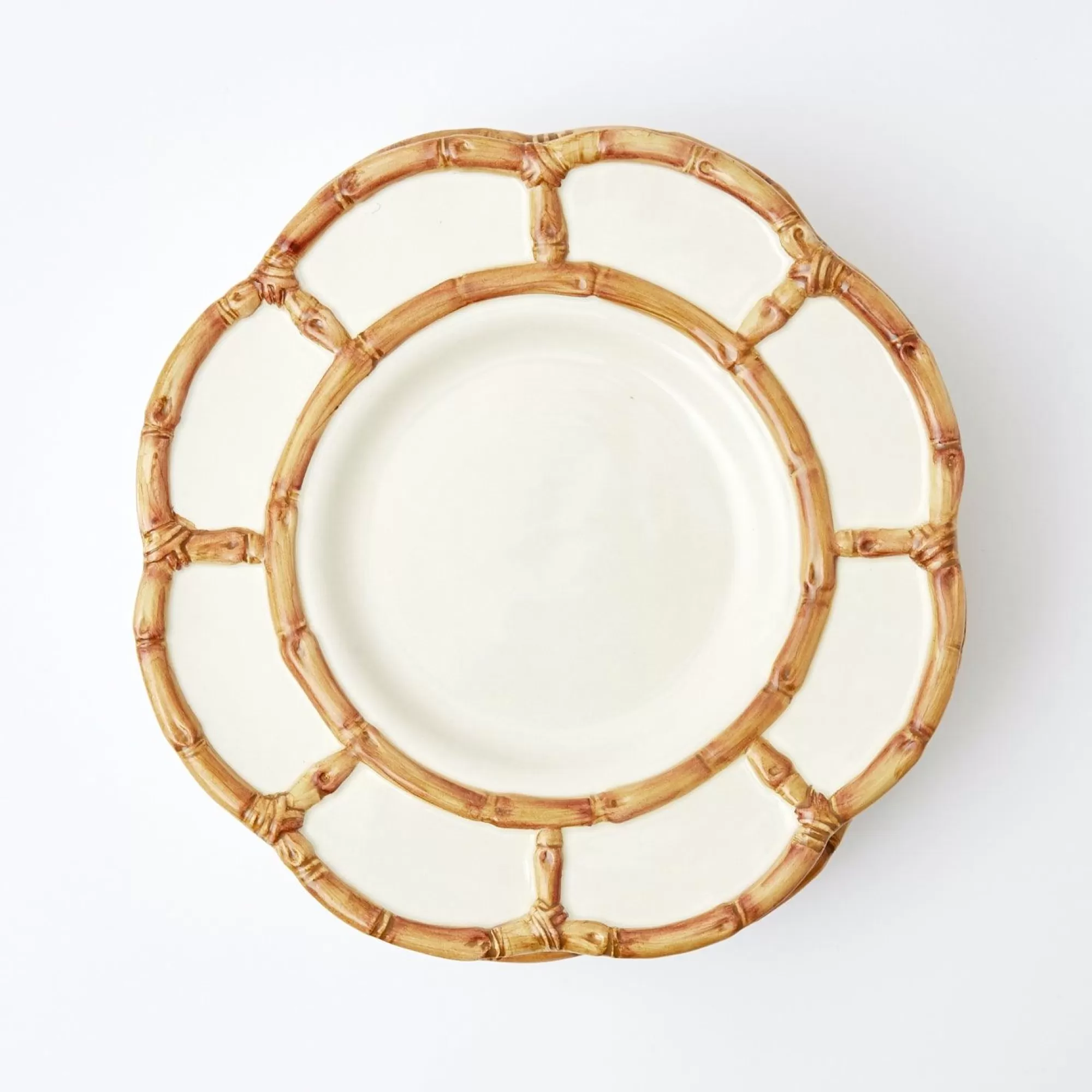 Store Petal Bamboo Ceramic Dinner Plate Dinner Plates