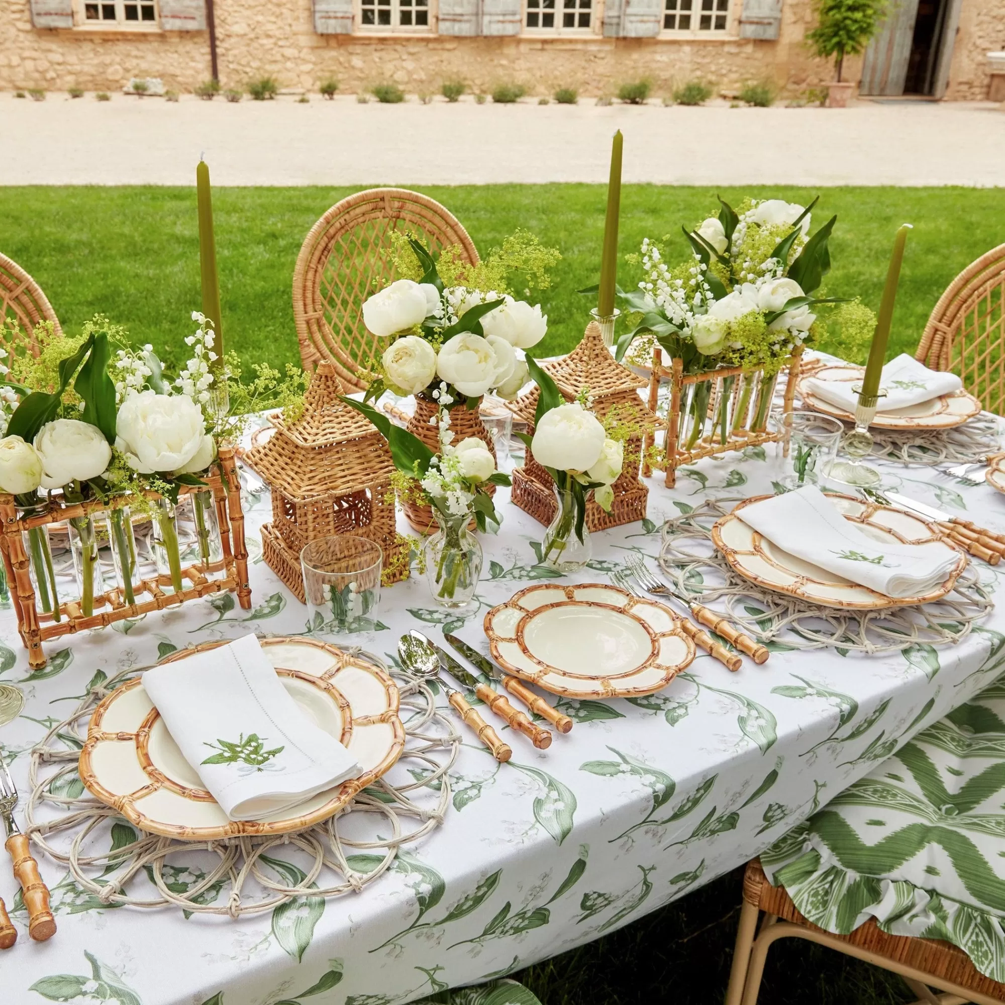 New Petal Bamboo Starter Plate (Set Of 4) Crockery Sets