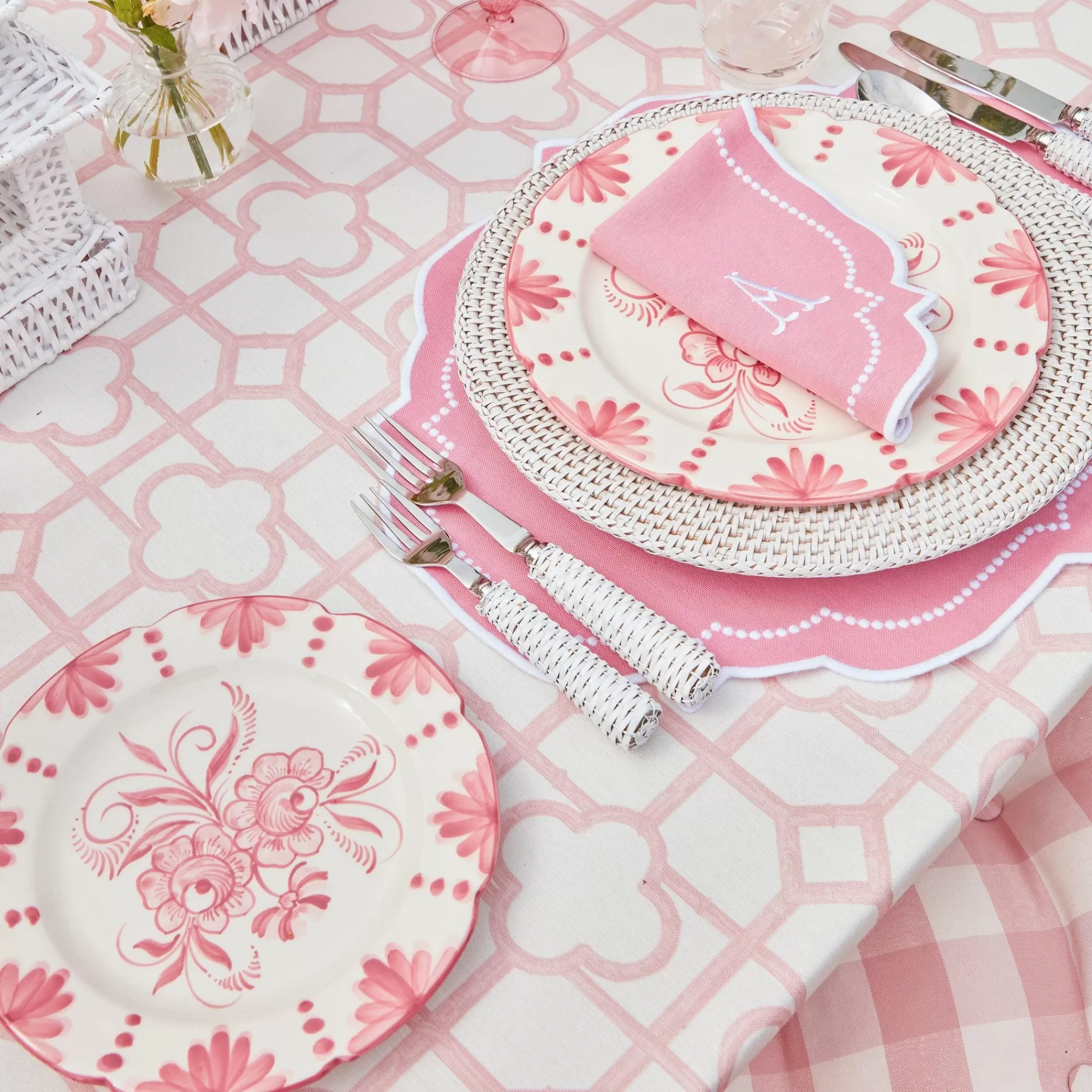 Best Pink Bamboo Tablecloth Tablecloths