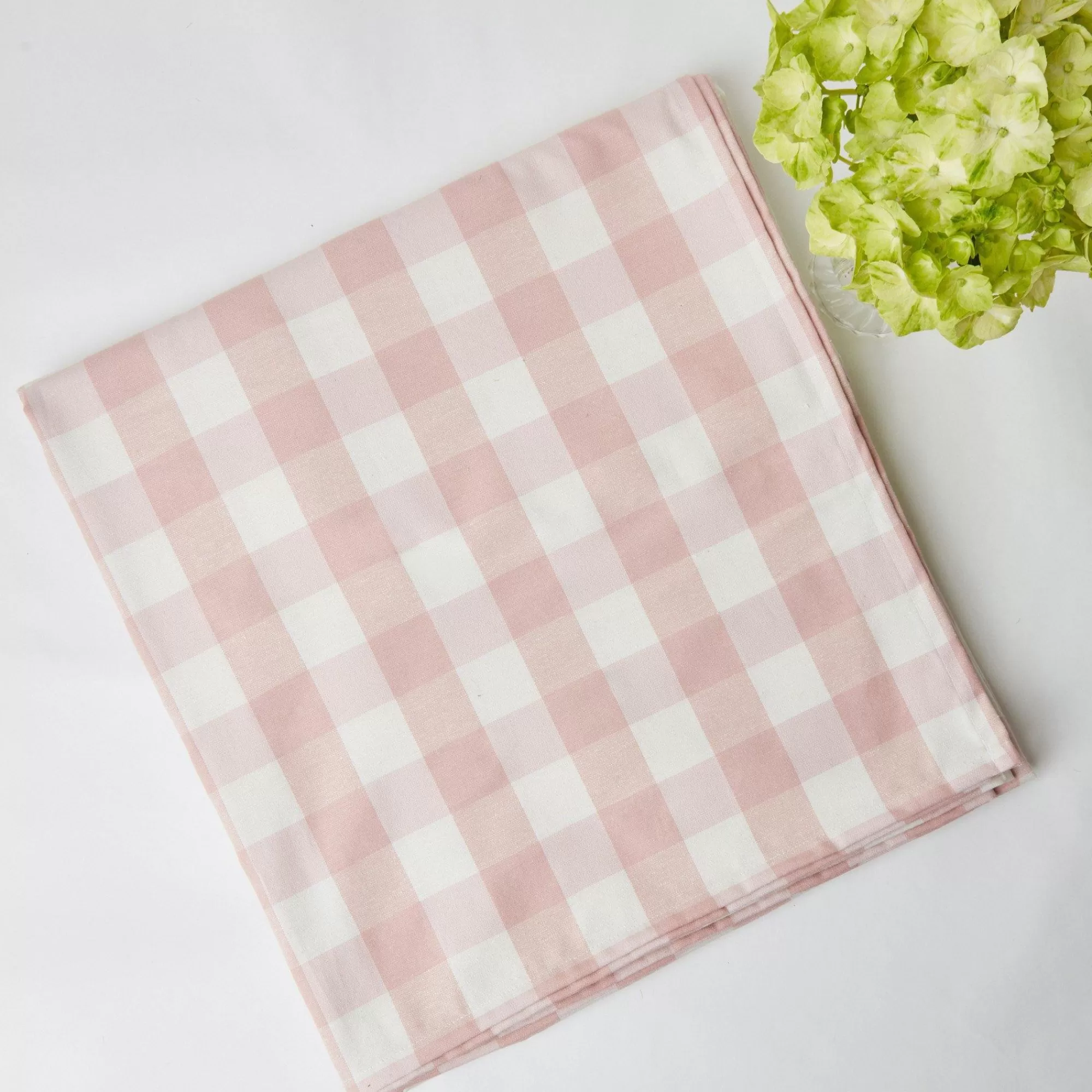 Flash Sale Pink Gingham Tablecloth Tablecloths