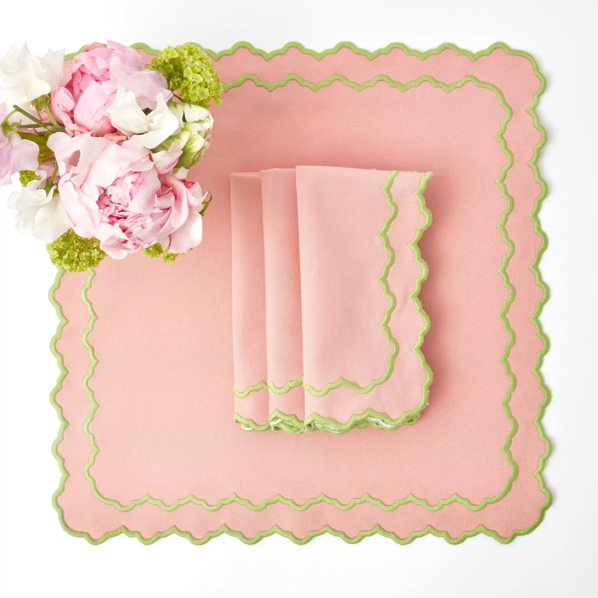 Shop Pink Penelope Napkins (Set Of 4) Napkins