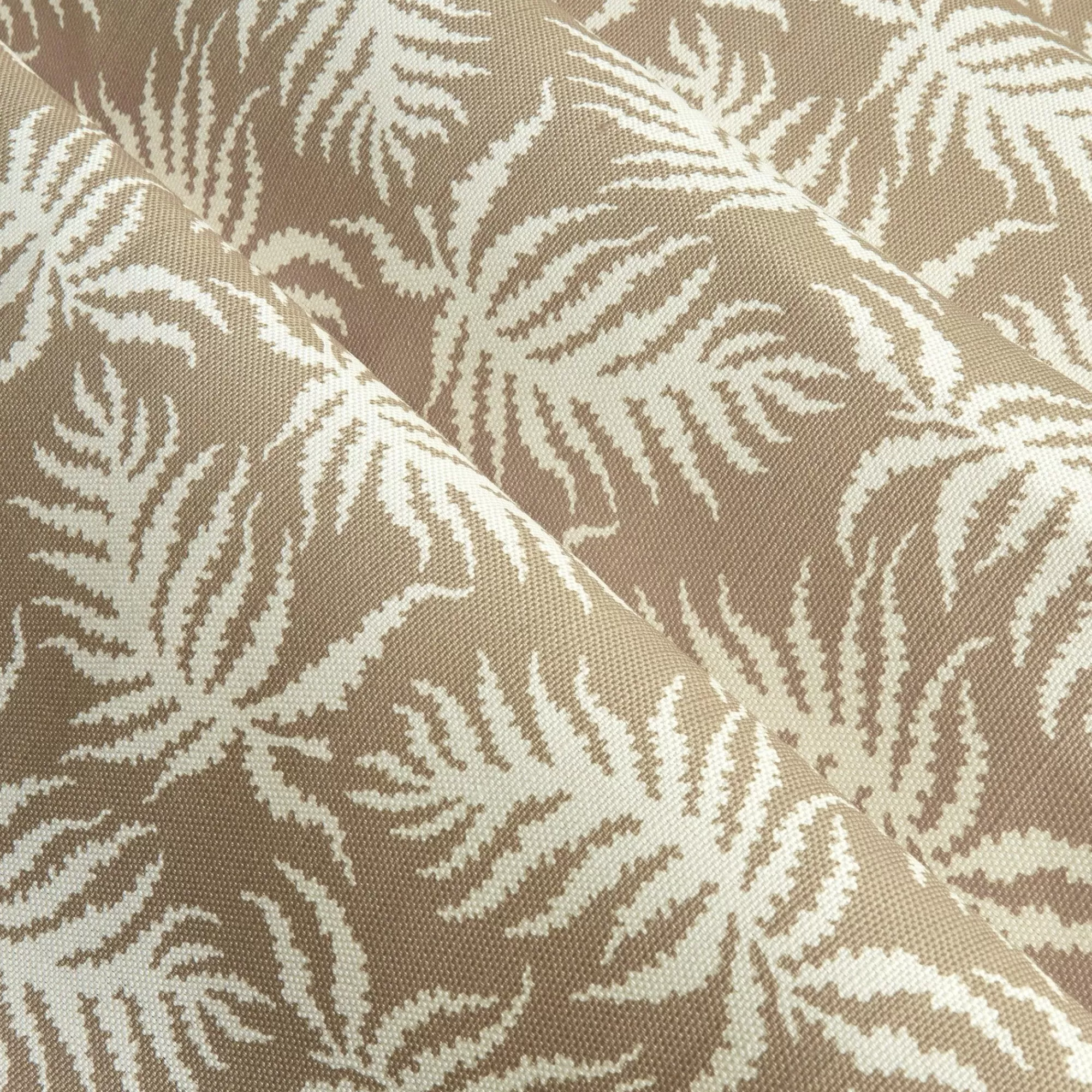 Clearance Putty Trailing Ferns Fabric Serena Fresson Fabrics