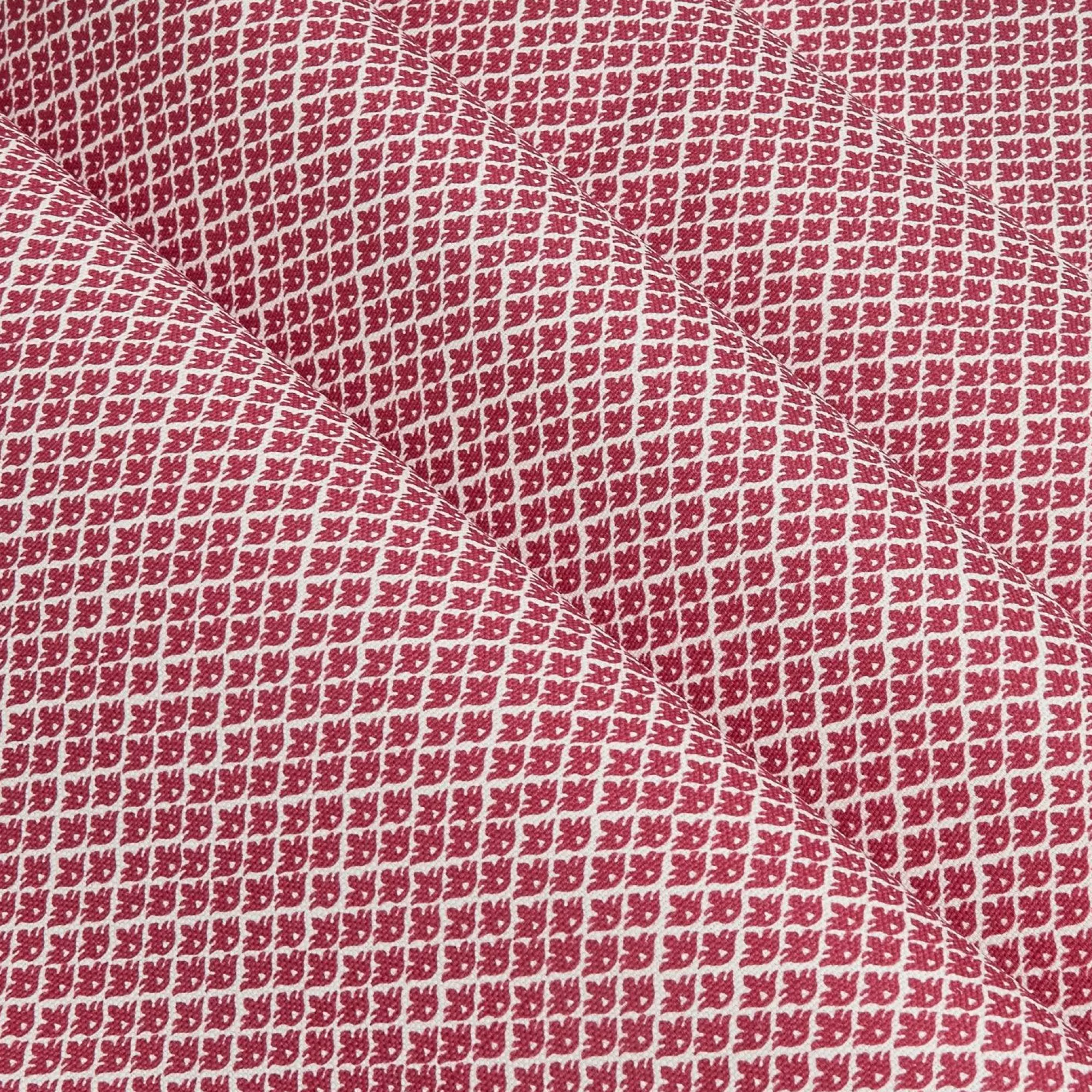 Flash Sale Raspberry Pink Lotus Flower Fabric Serena Fresson Fabrics