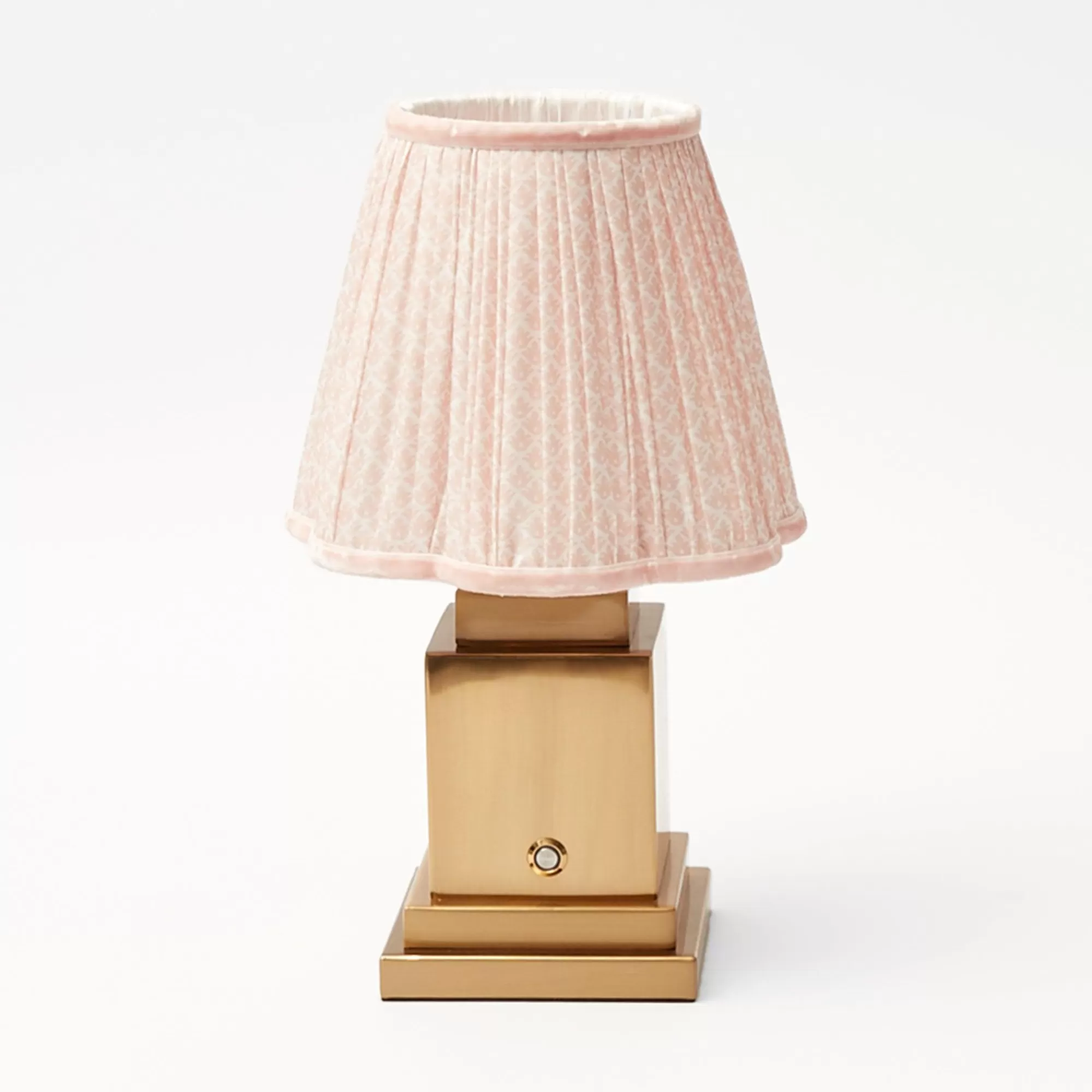 Flash Sale Rechargeable Lamp With Pink Lotus Lampshade Lamps & Lighting