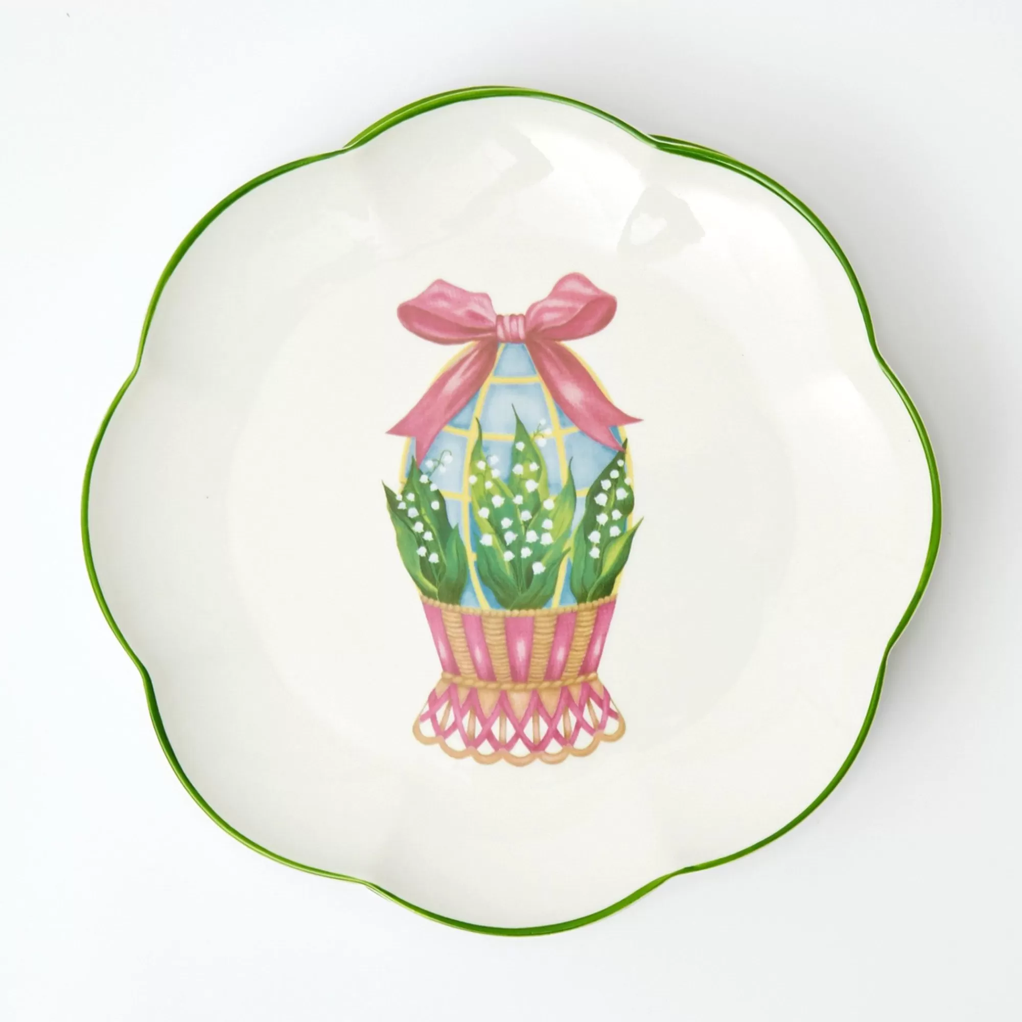 Outlet Scalloped Easter Dinner Plate Dinner Plates