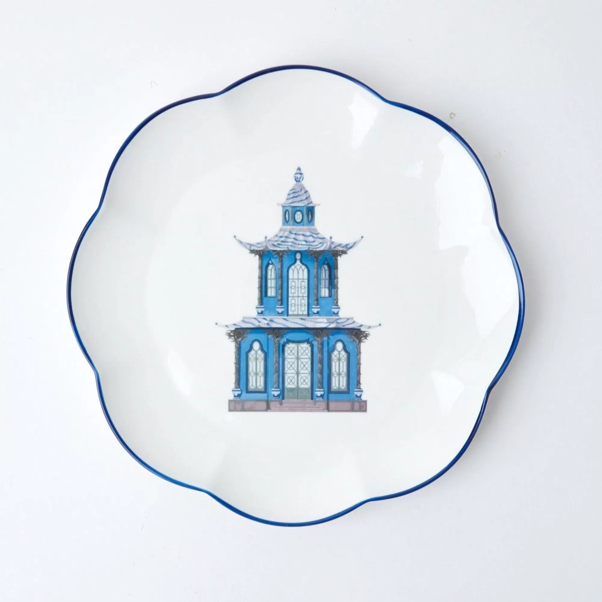 Flash Sale Scalloped Pagoda Dinner Plate Dinner Plates