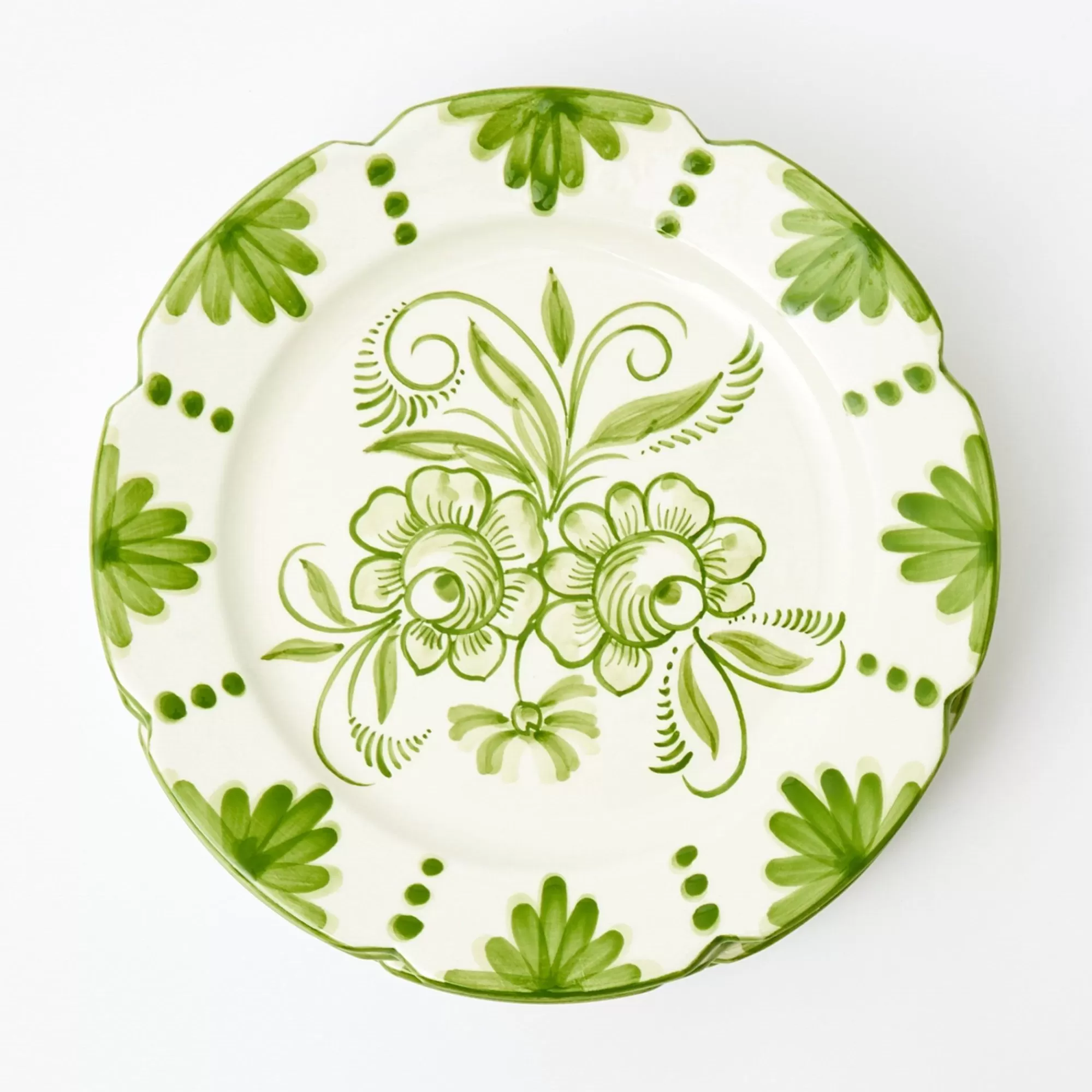 Best Sale Seville Green Gardenia Dinner Plate Dinner Plates