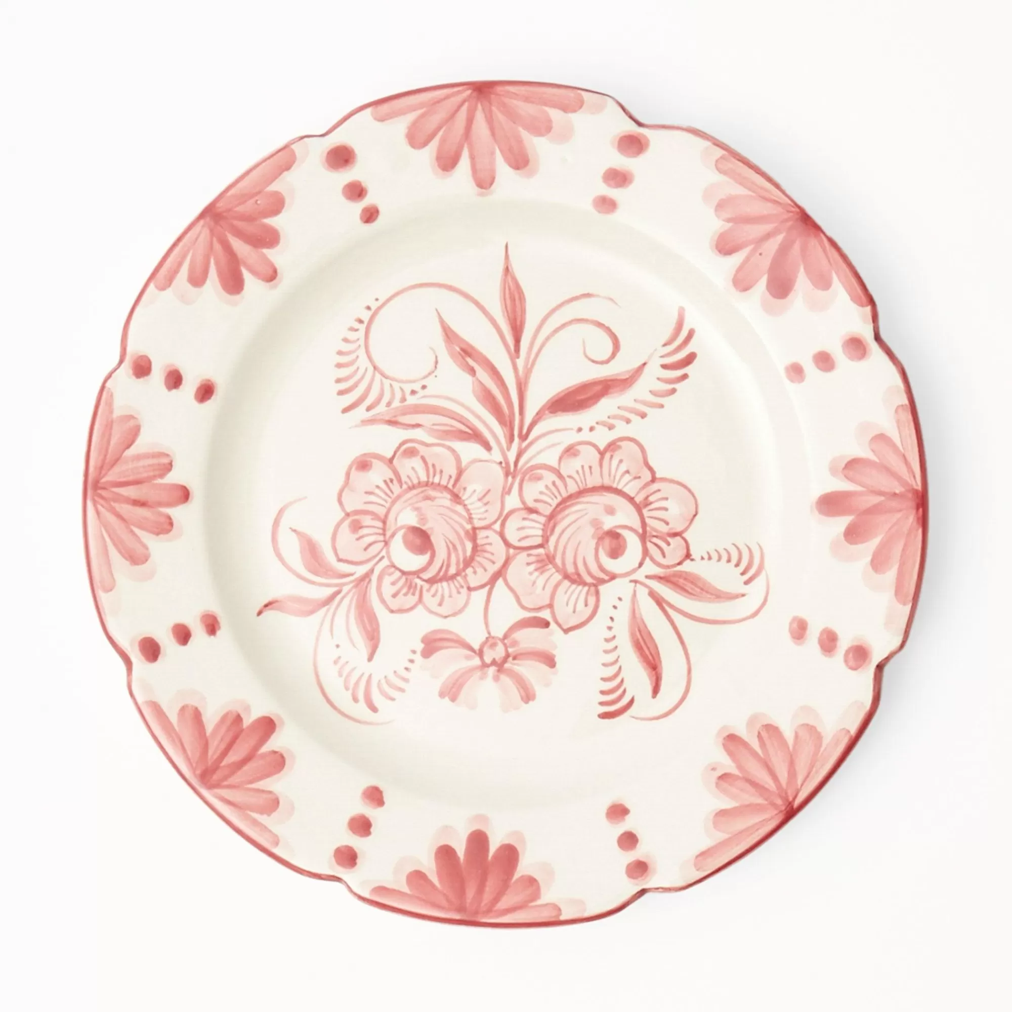 Fashion Seville Pink Gardenia Dinner Plate Dinner Plates