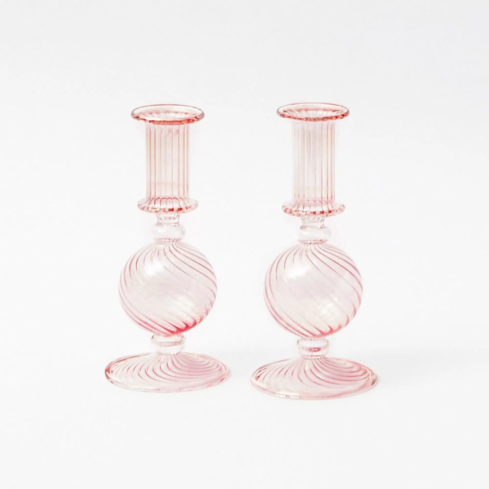 Discount Small Camille Peony Candle Holder (Pair) Candle Holders