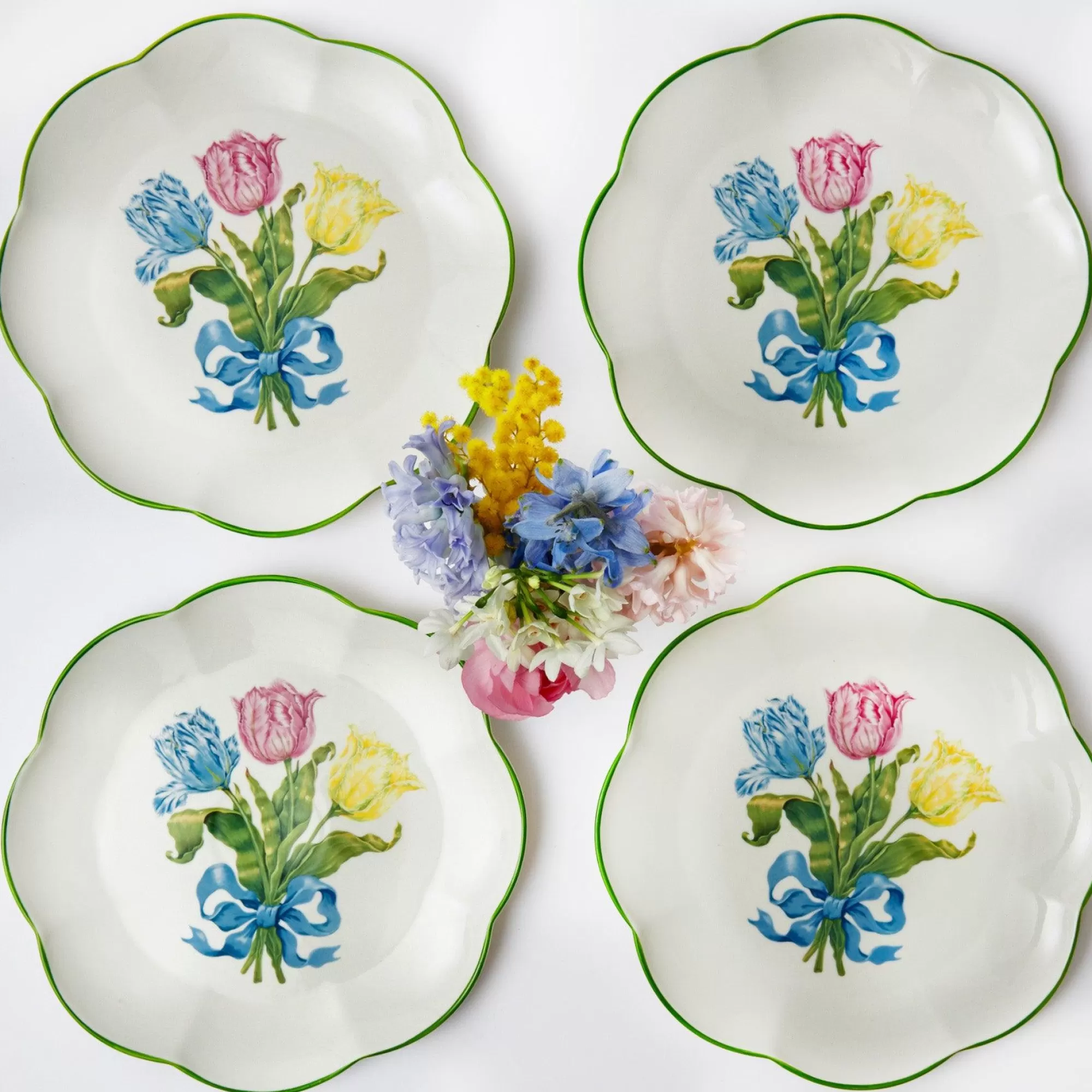 Store Tulip Dinner Plate (Set Of 4) Dinner Plates